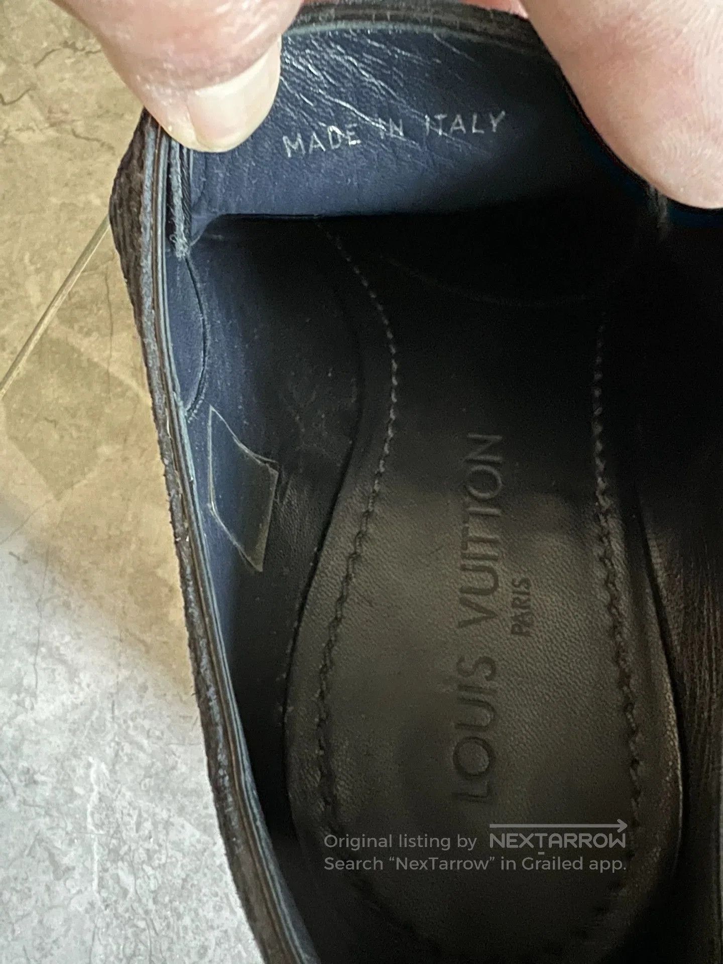 Louis Vuitton Louis Vuitton Men's Leather Shoes. Size US 8 / EU 41 - 9 Thumbnail