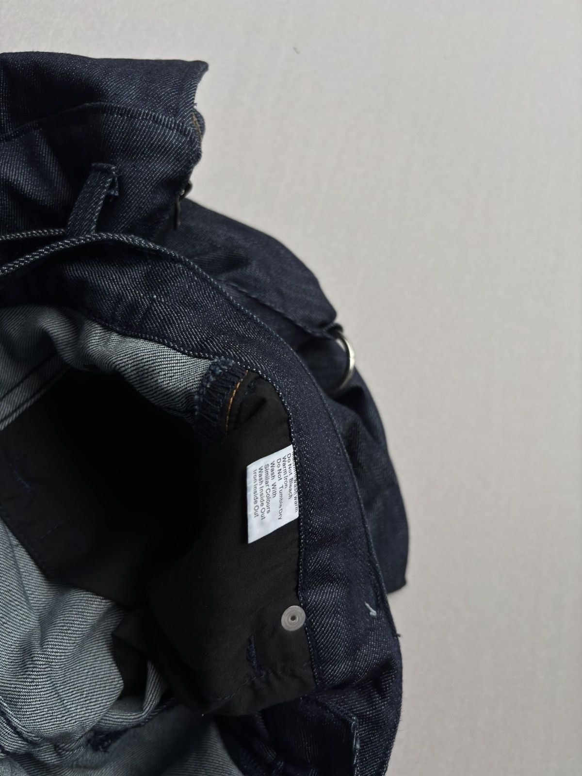 Yohji Yamamoto Y-3 Utility Flare Denim w/ Detachable Belt Bag Size US 27 - 5 Thumbnail