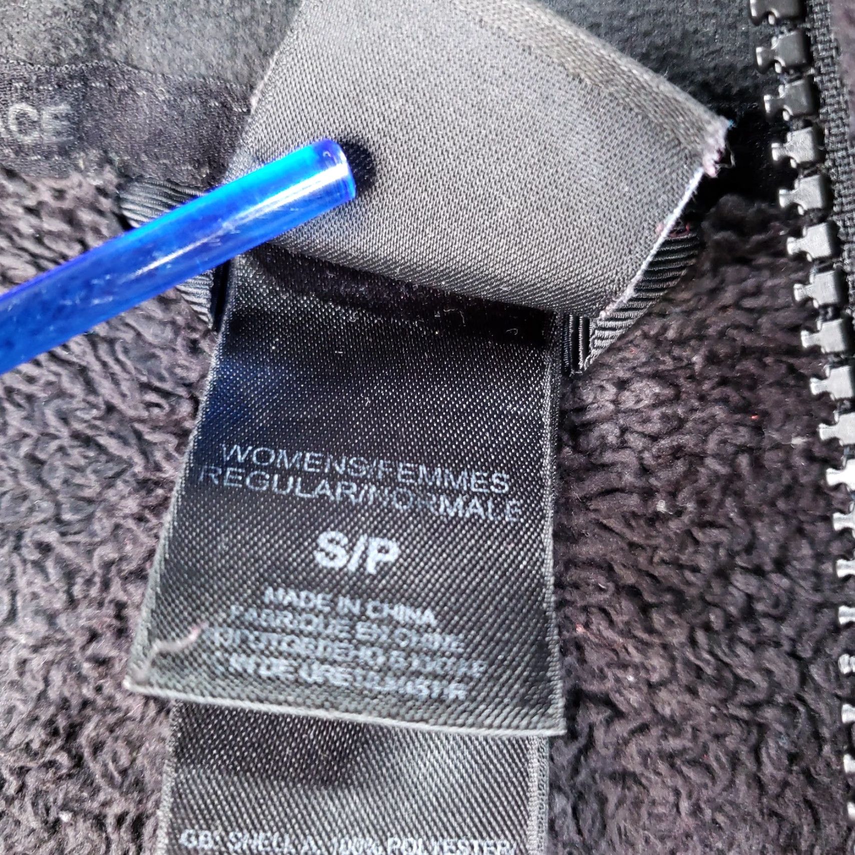 The North Face The North Face Jacket Womens Small Black Osito Fleece Full Zip Soft High Pile Size S / US 4 / IT 40 - 6 Thumbnail