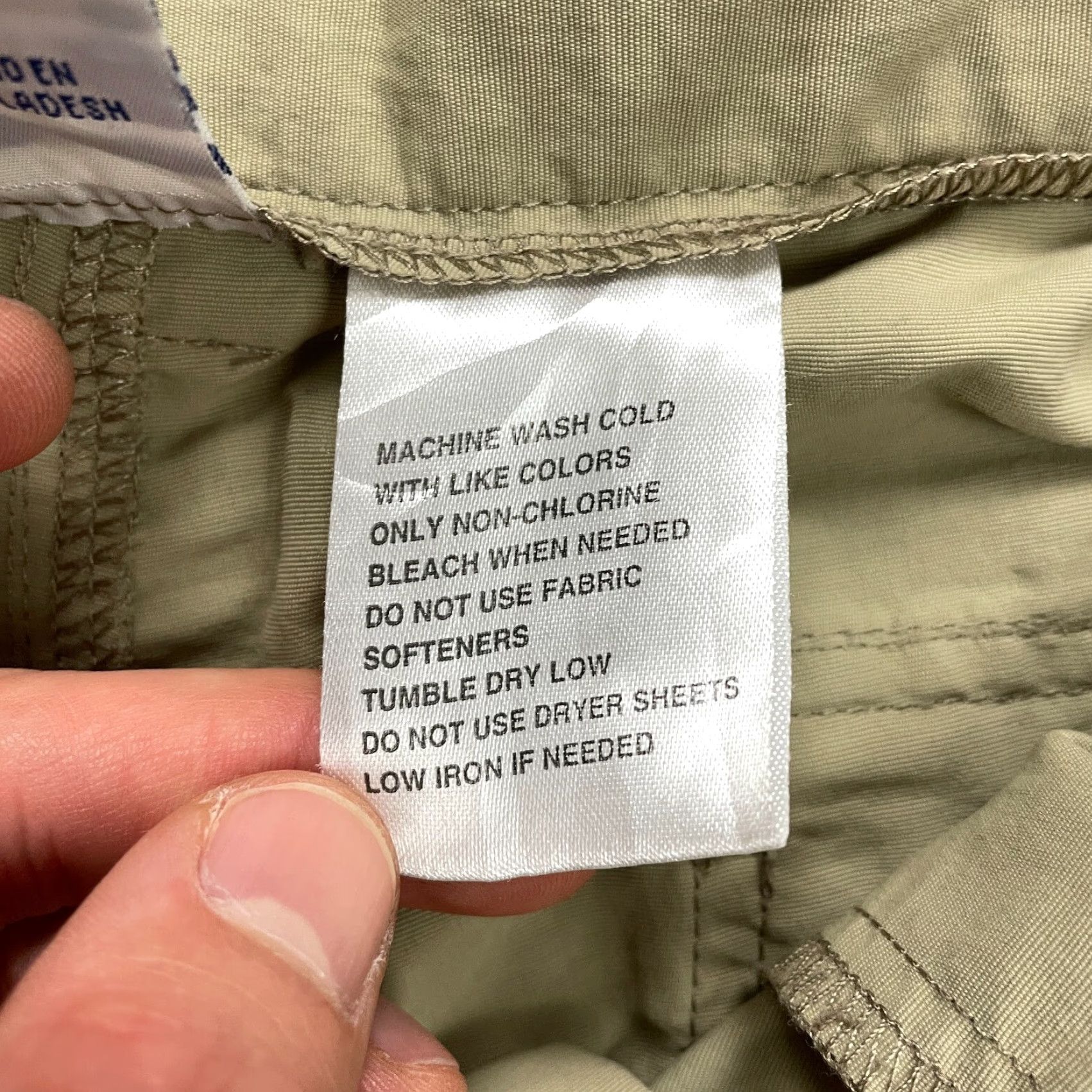 Vintage Bimini Bay Cargo Shorts Men's Brown Nylon Outdoor 32 Regular Inseam 7" Casual Sports Size US 32 / EU 48 - 6 Thumbnail
