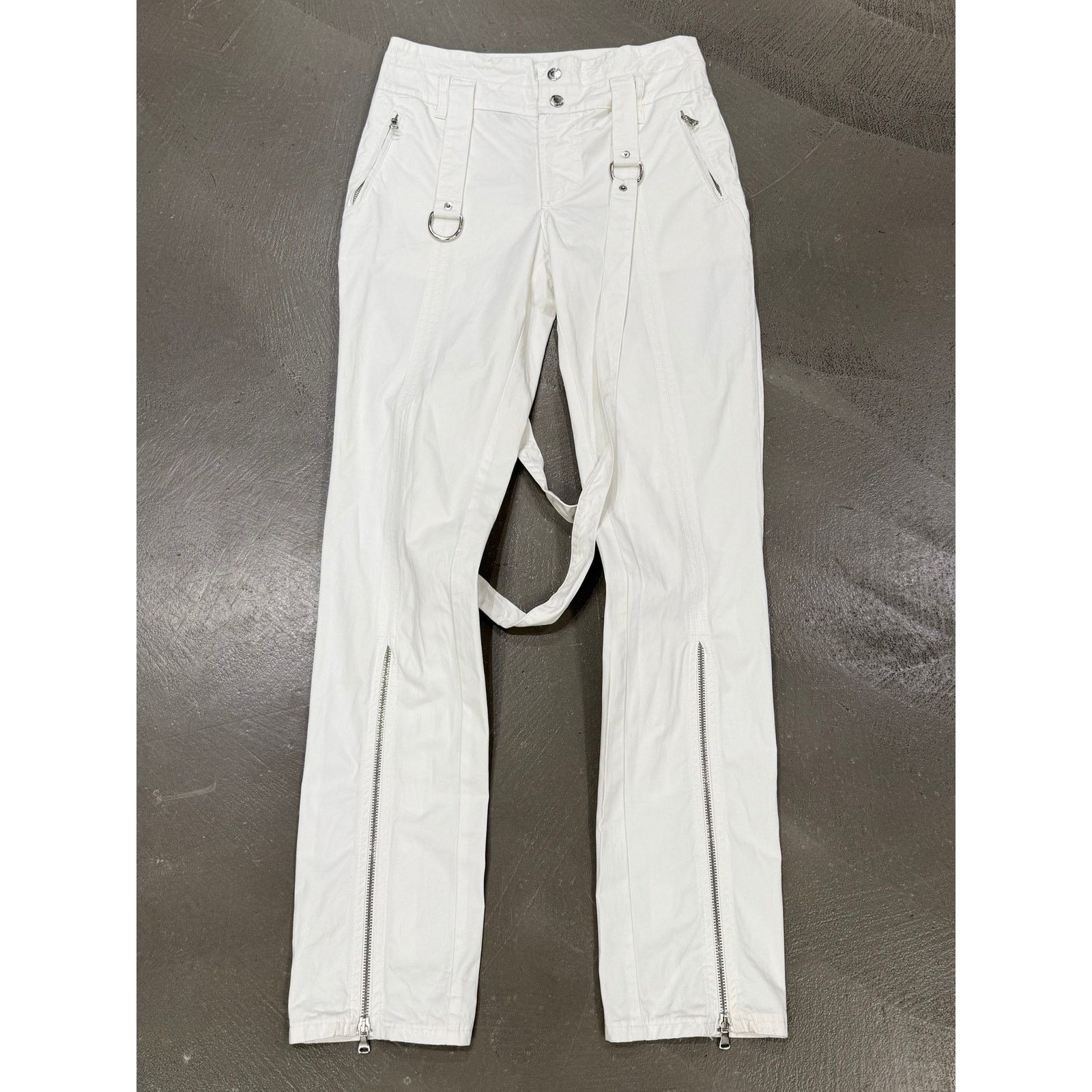 Dolce & Gabbana S/S2003 Dolce & Gabbana bondage zipper cargo pants Size US 30 / EU 46 - 2 Thumbnail