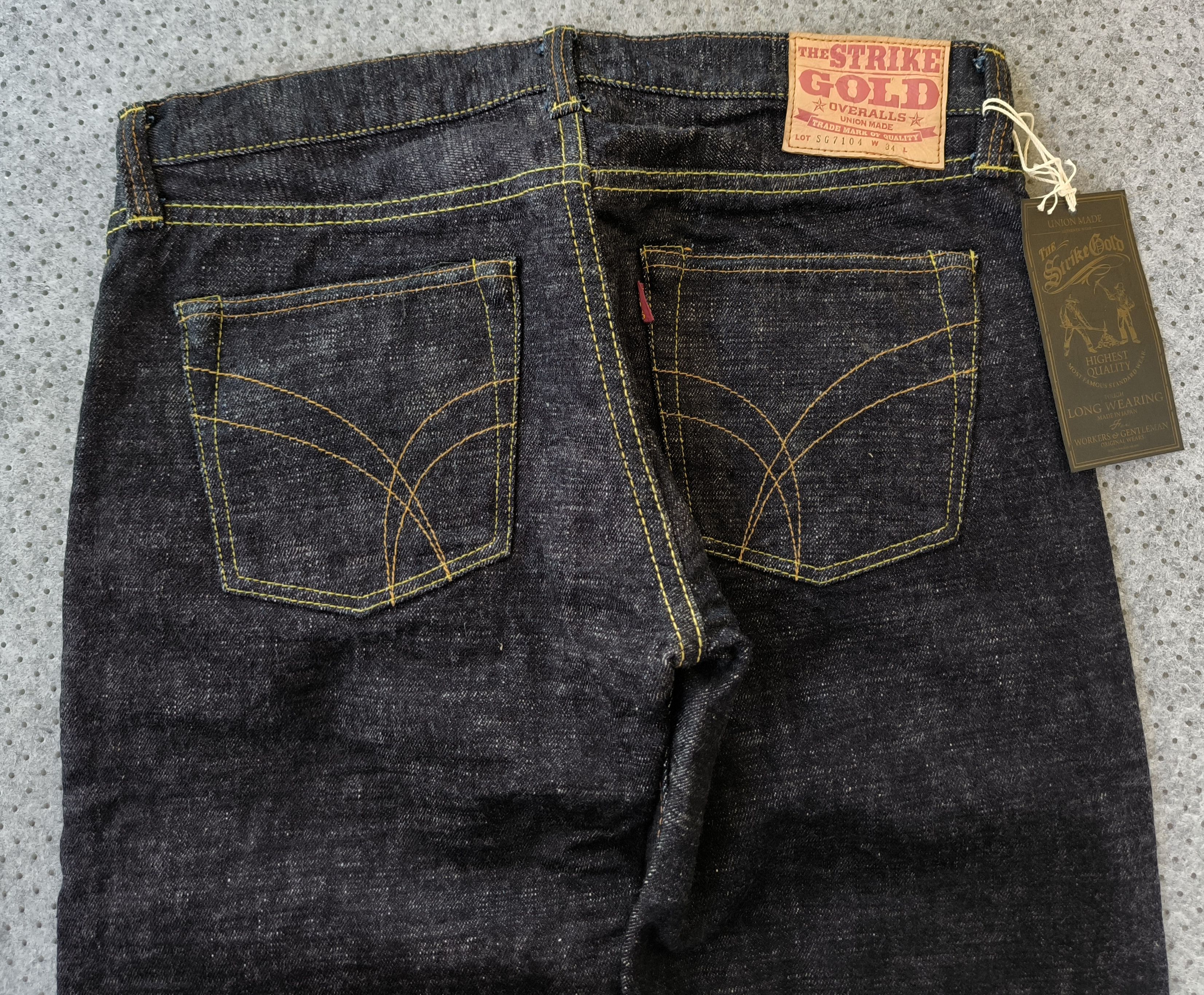 The Strike Gold THE STRIKE GOLD slubby series SG7104 selvedge jenas Size US 32 / EU 48 - 10 Thumbnail