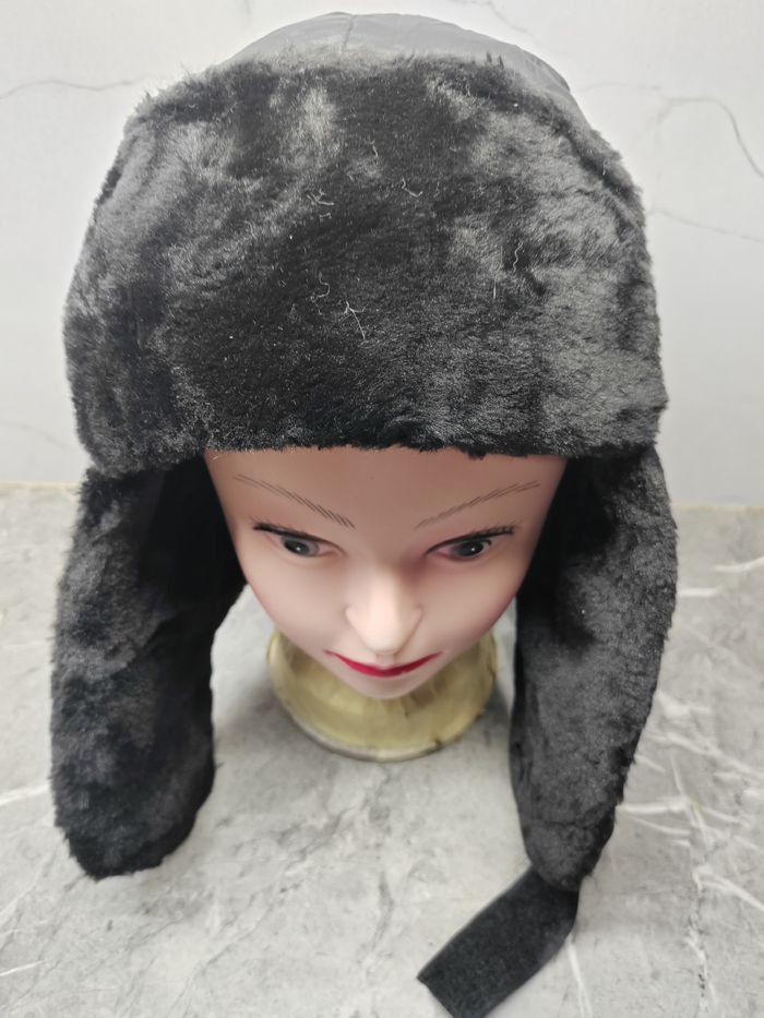 Japanese Brand Vintage Y2k Aleteo Trapper Ushanka Fur Earflap Cap Hat Size ONE SIZE - 3 Thumbnail