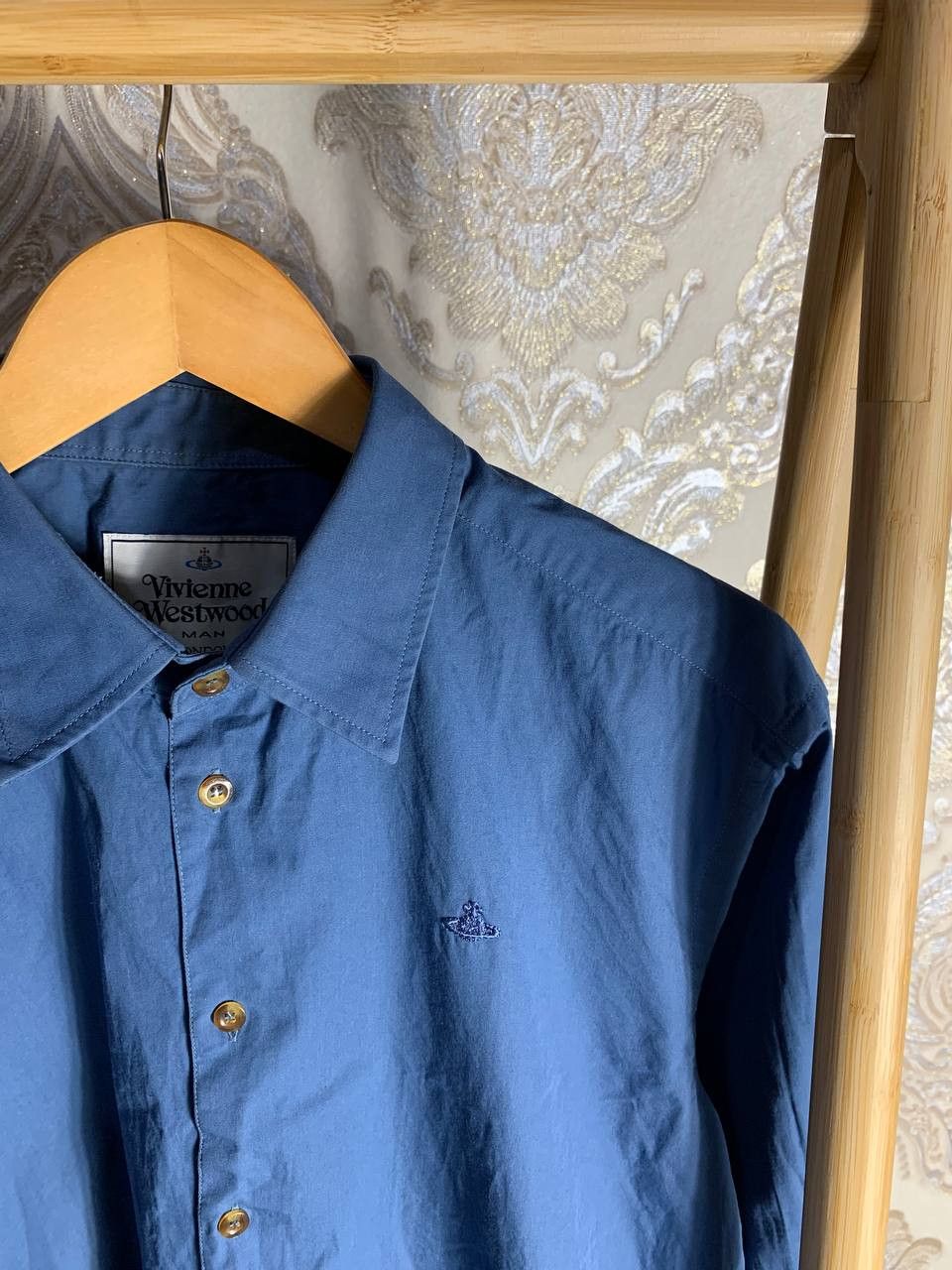 Vivienne Westwood Vintage Vivienne Westwood Italian Designer Shirt Classic Y2K Size US L / EU 52-54 / 3 - 2 Thumbnail