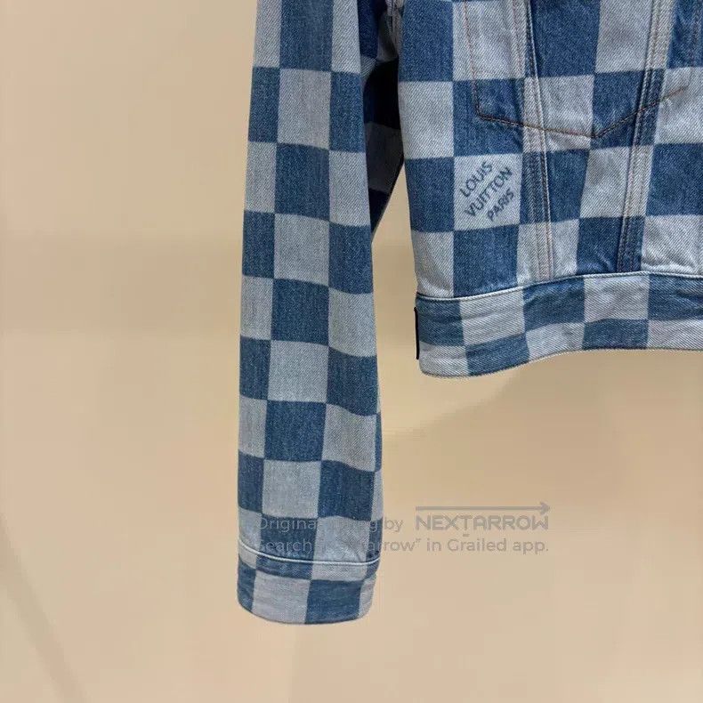Louis Vuitton Louis Vuitton 24SS Checker Denim Jacket Size XS / US 0-2 / IT 36-38 - 5 Thumbnail