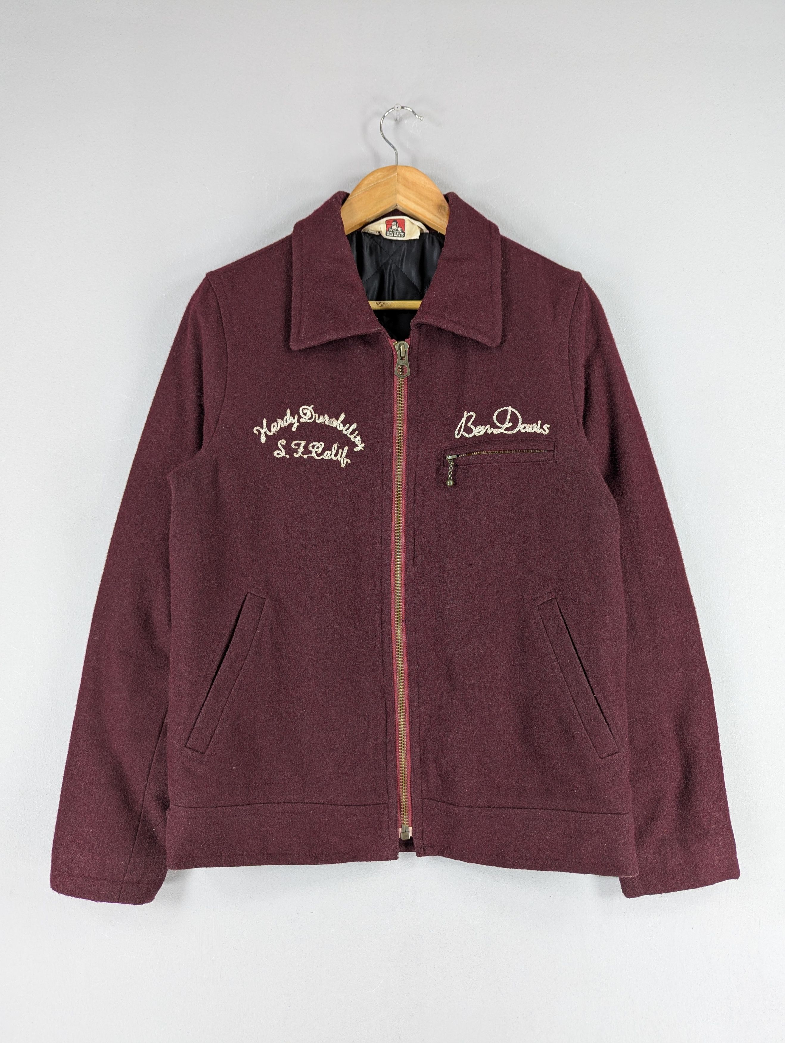 Ben Davis Ben Davis Wool Workwear Jacket Size M Size US M / EU 48-50 / 2 - 2 Thumbnail