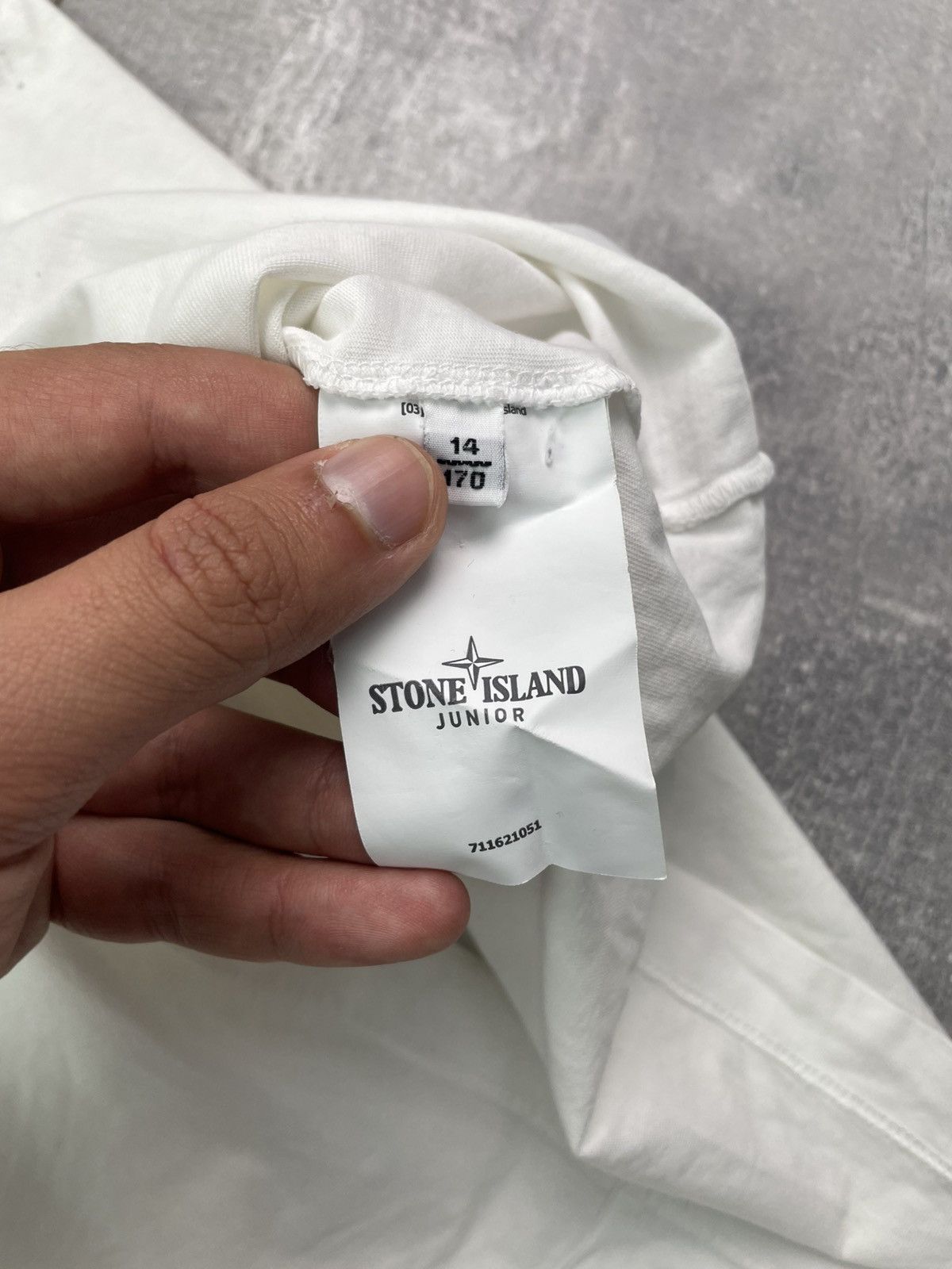 Stone Island Stone Island Junior T-shirt Big Logo Neon Size US XS / EU 42 / 0 - 11 Thumbnail