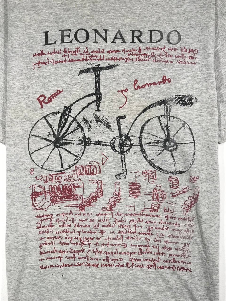 Vintage vintage Leonardo da vinci bicycle codex atlanticus Size US XL / EU 56 / 4 - 4 Thumbnail