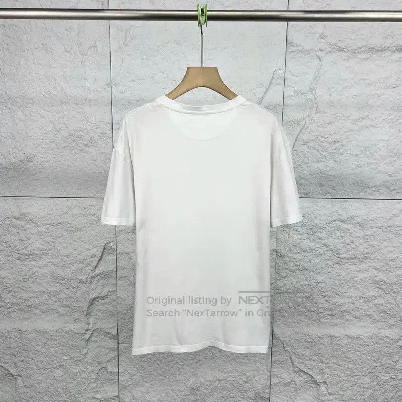 Valentino Valentino Women's Large White Cotton T-Shirt . Size L / US 10 / IT 46 - 2 Thumbnail