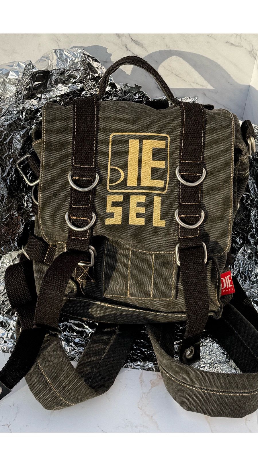 Diesel Diesel vintage bag/backpack Size ONE SIZE - 14 Thumbnail