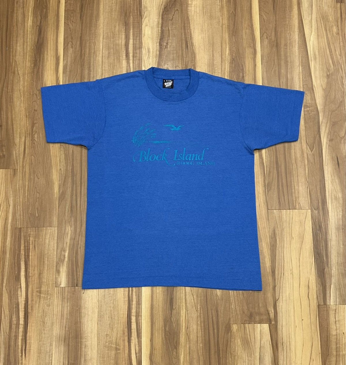 Other Vintage Block Island Rhode Island Screen Star Tee Size US L / EU 52-54 / 3 - 1 Thumbnail