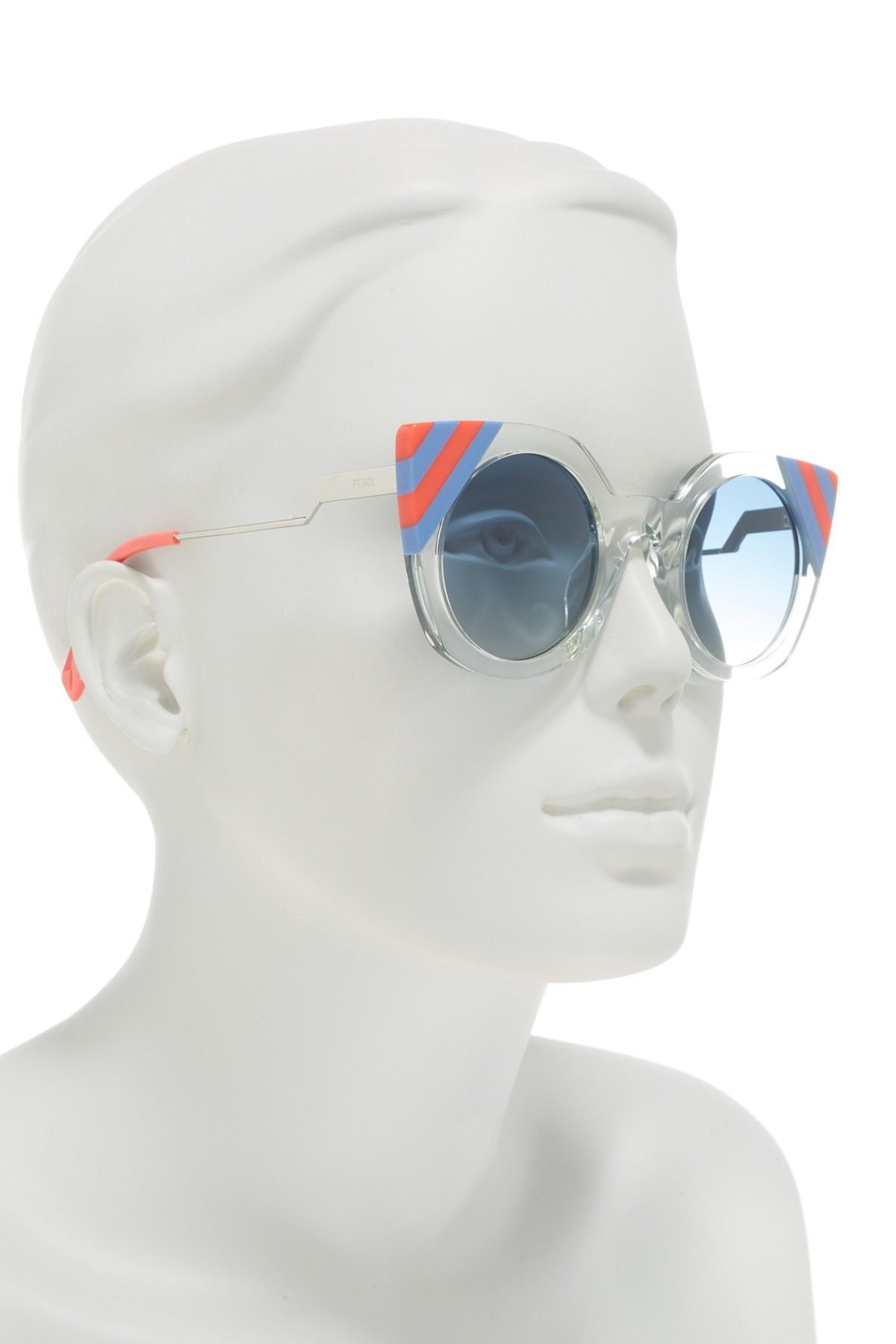 Fendi Fendi 'Waves' FF0240/S Women's Cat-Eye Sunglasses FF 0240 Size ONE SIZE - 2 Thumbnail