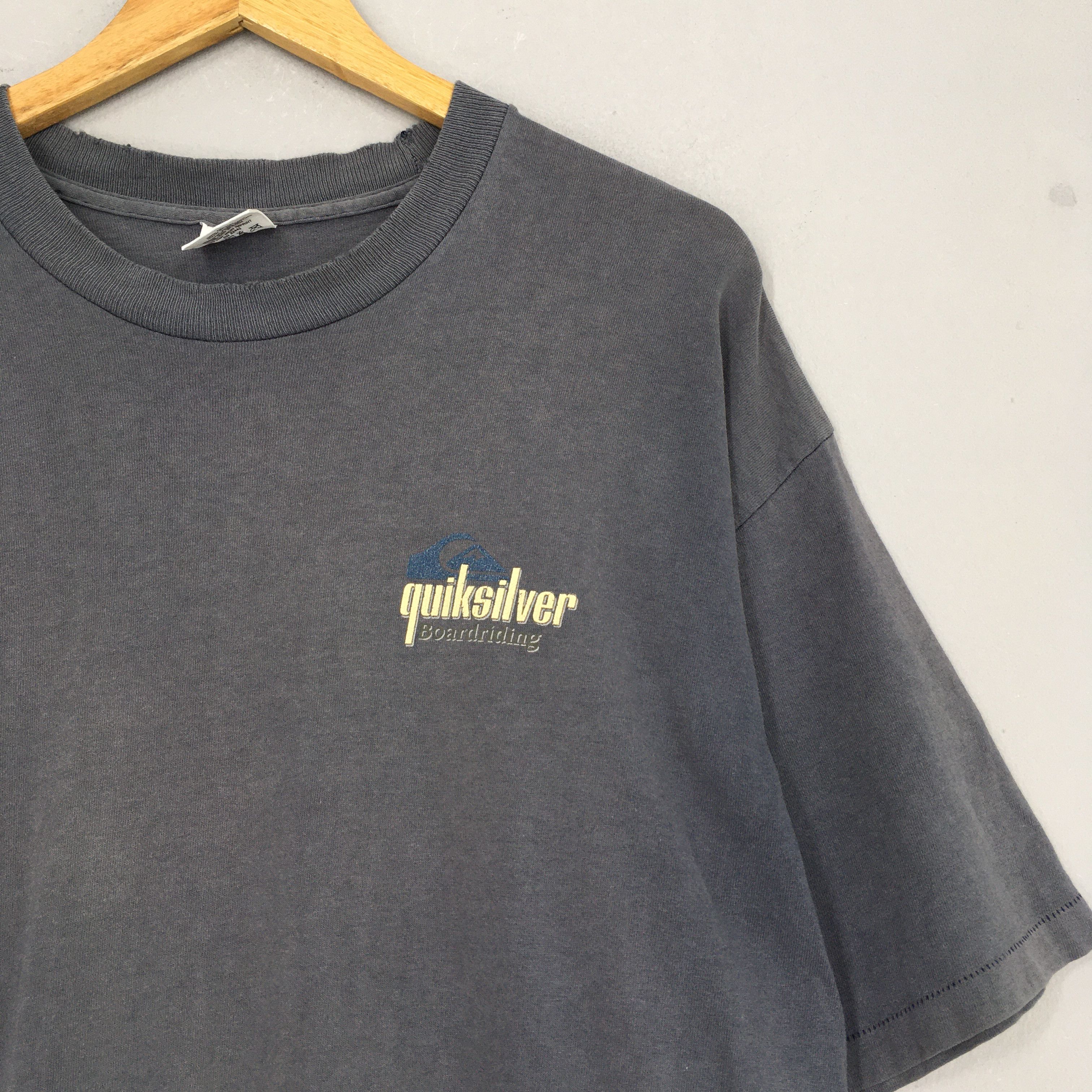 Quiksilver Vintage 90's Quiksilver Boardriding Surf T shirt Large Size US L / EU 52-54 / 3 - 4 Thumbnail