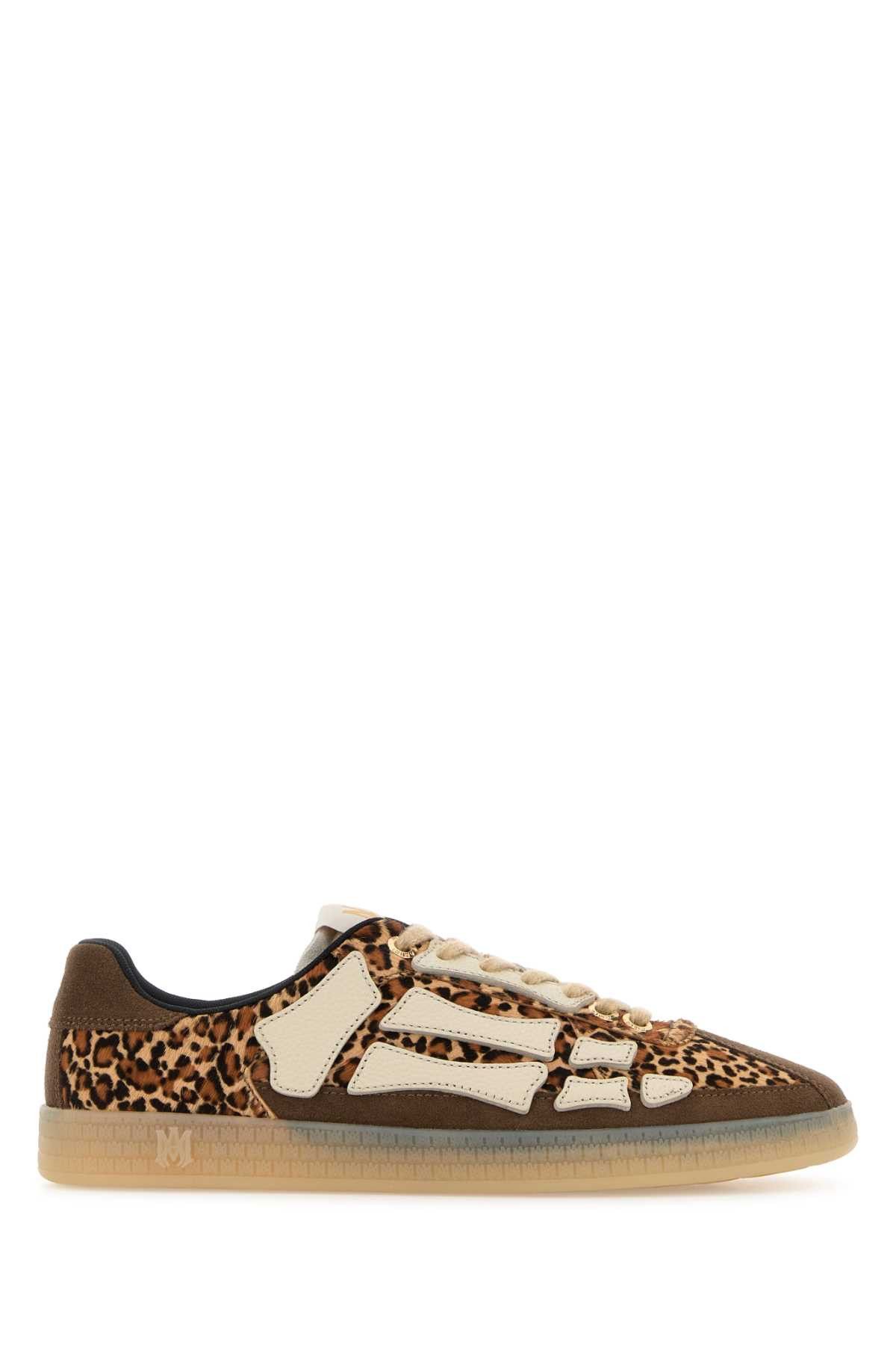 Amiri Multicolor Calf Hair And Suede Sneakers Size US 12 / EU 45 - 1 Thumbnail