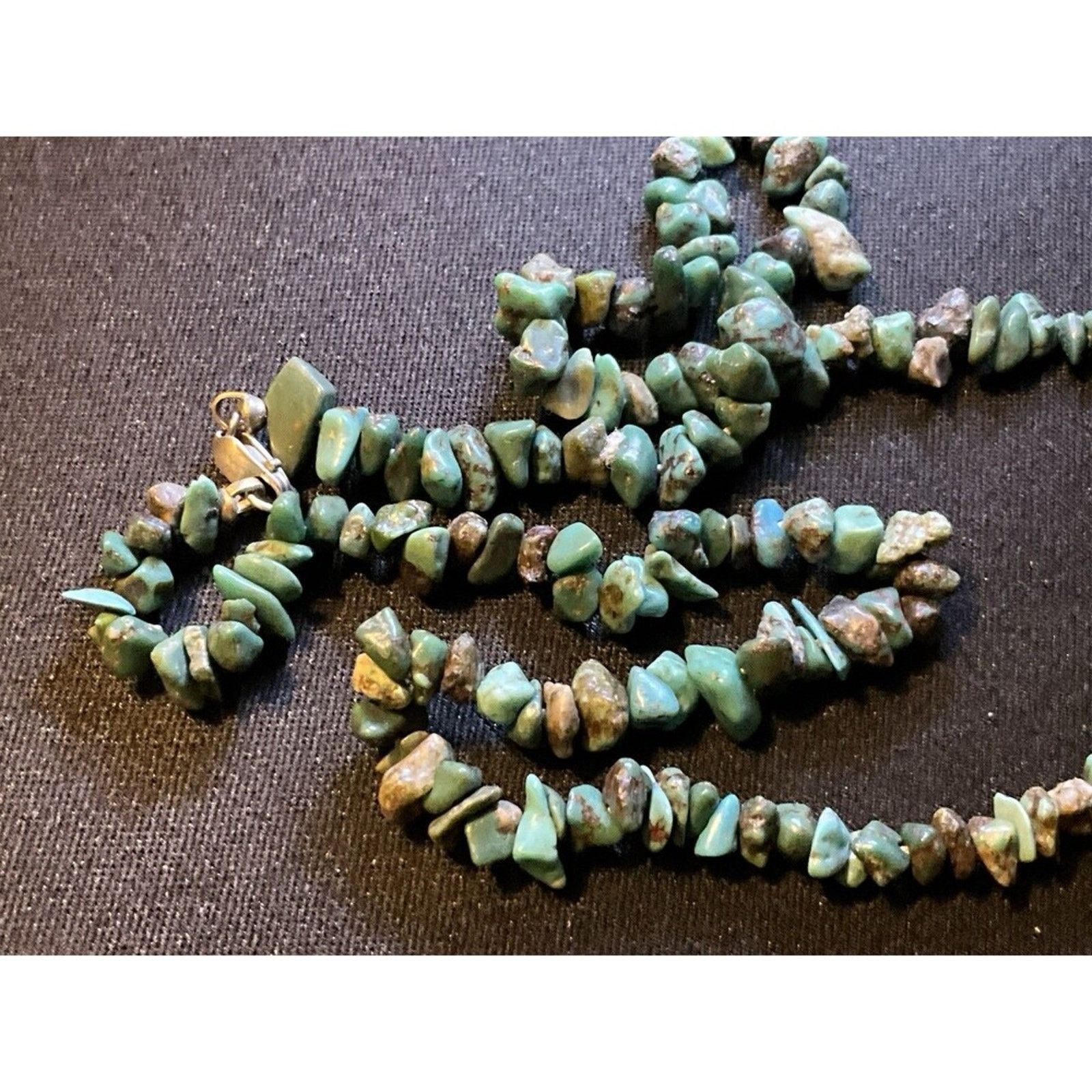 Other Vintage Boma 14in Turquoise Chip Necklace Size ONE SIZE - 2 Thumbnail
