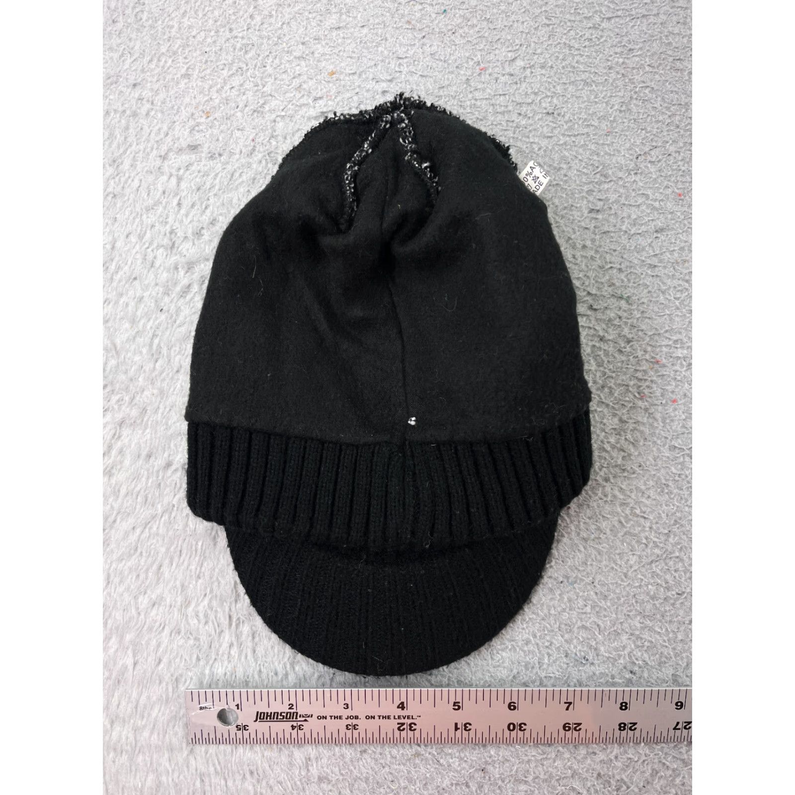 Vintage VINTAGE Beanie Cap Adult One Size Knit Lined White Ski Beanie Hat Unbranded Unisex Adults Adult One Size White Ski Cap Size ONE SIZE - 6 Thumbnail
