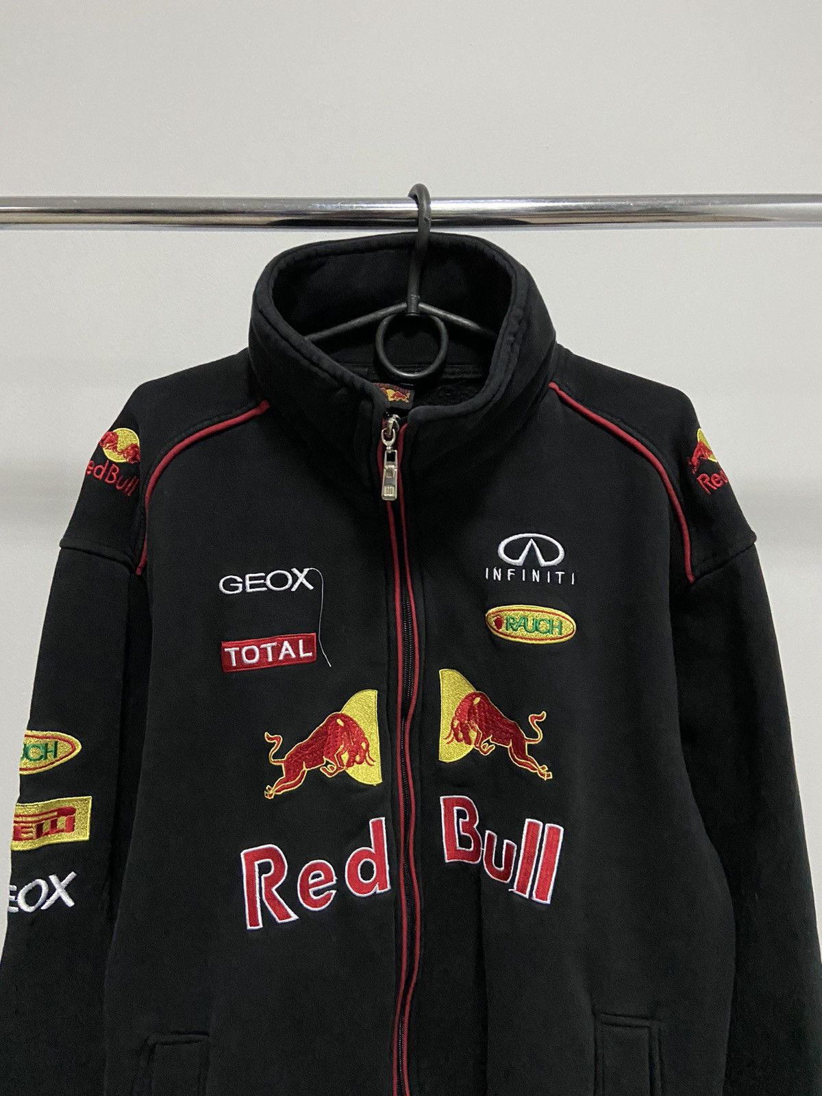 Red Bull × Vintage Red Bull Vintage Infiniti Jacket Sweatshirt Racing Big Logo Size US M / EU 48-50 / 2 - 3 Thumbnail