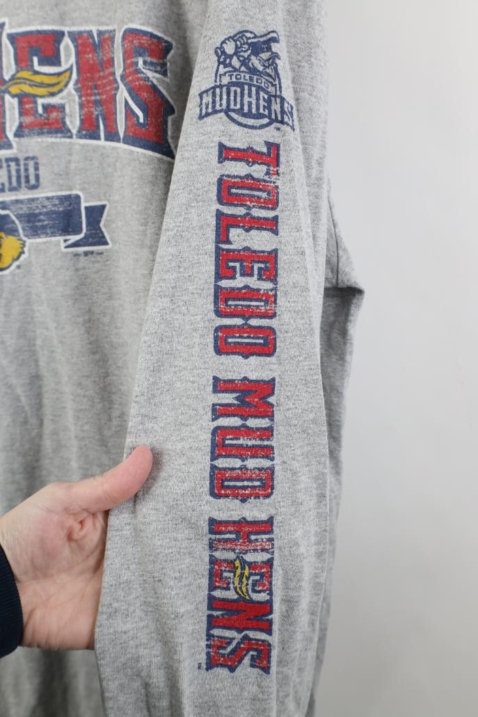Vintage Vintage Y2K 2006 Mud Hens Baseball Long Sleeve T-Shirt Size US XL / EU 56 / 4 - 6 Thumbnail