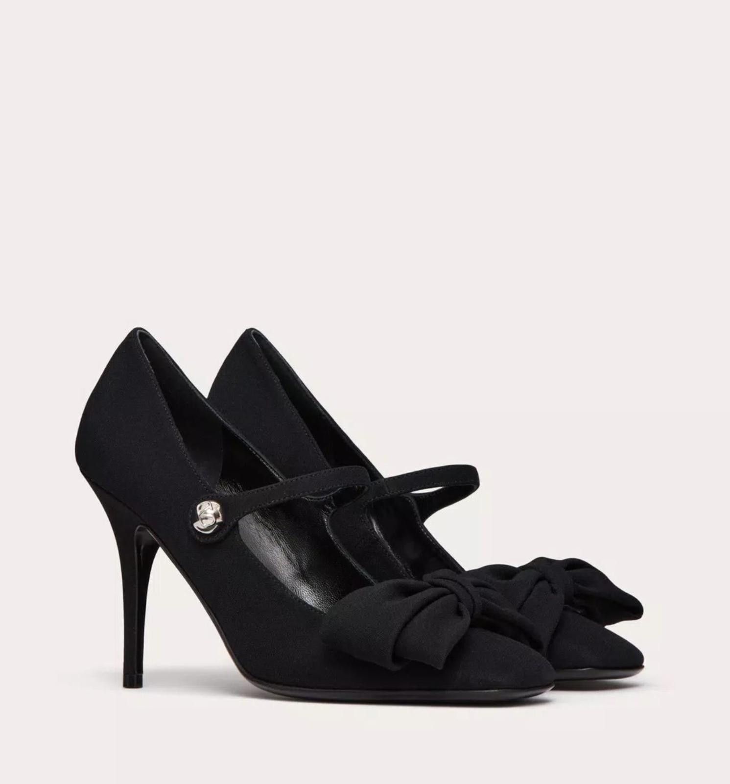Other Valentino Bow Mary Jane Pumps Size US 7.5 / IT 37.5 - 2 Thumbnail