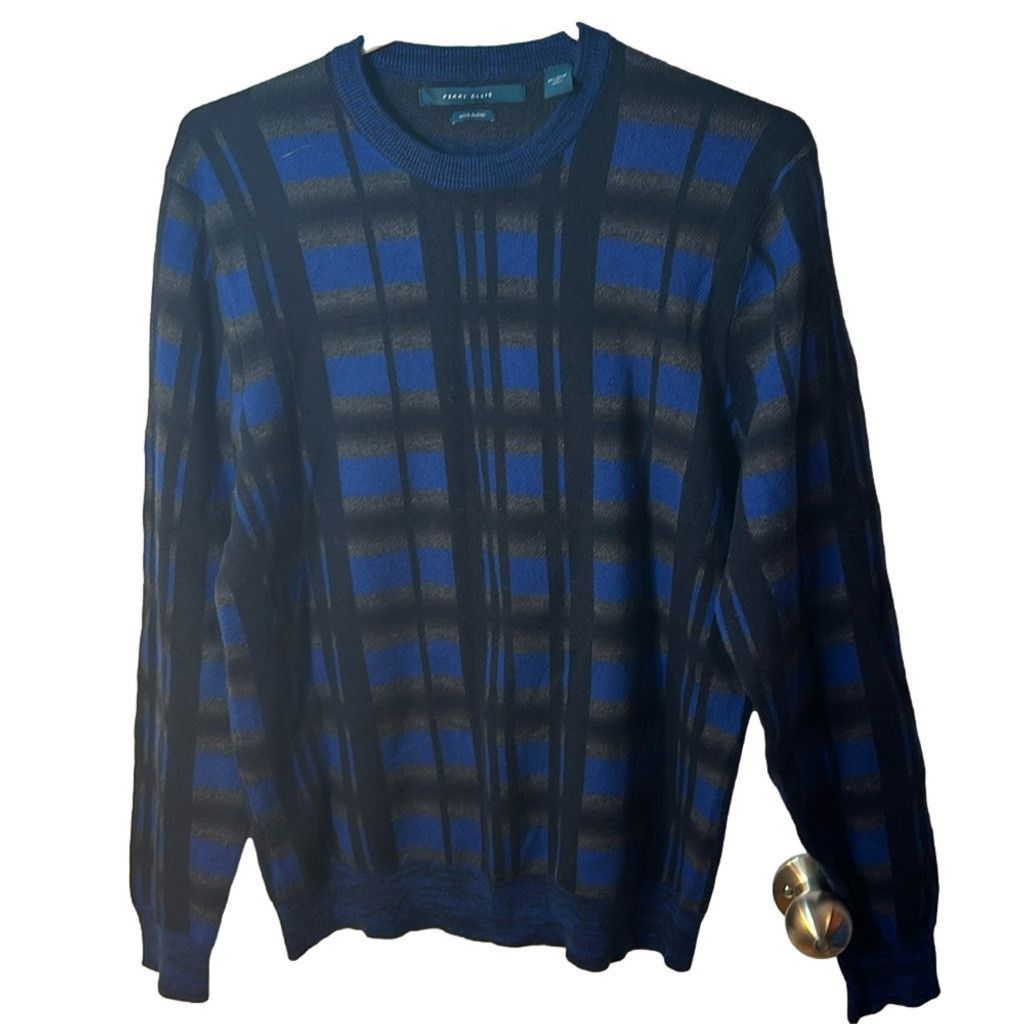 Perry Ellis Size L men’s Perry Ellis wool blend crewneck sweater Size US L / EU 52-54 / 3 - 1 Thumbnail