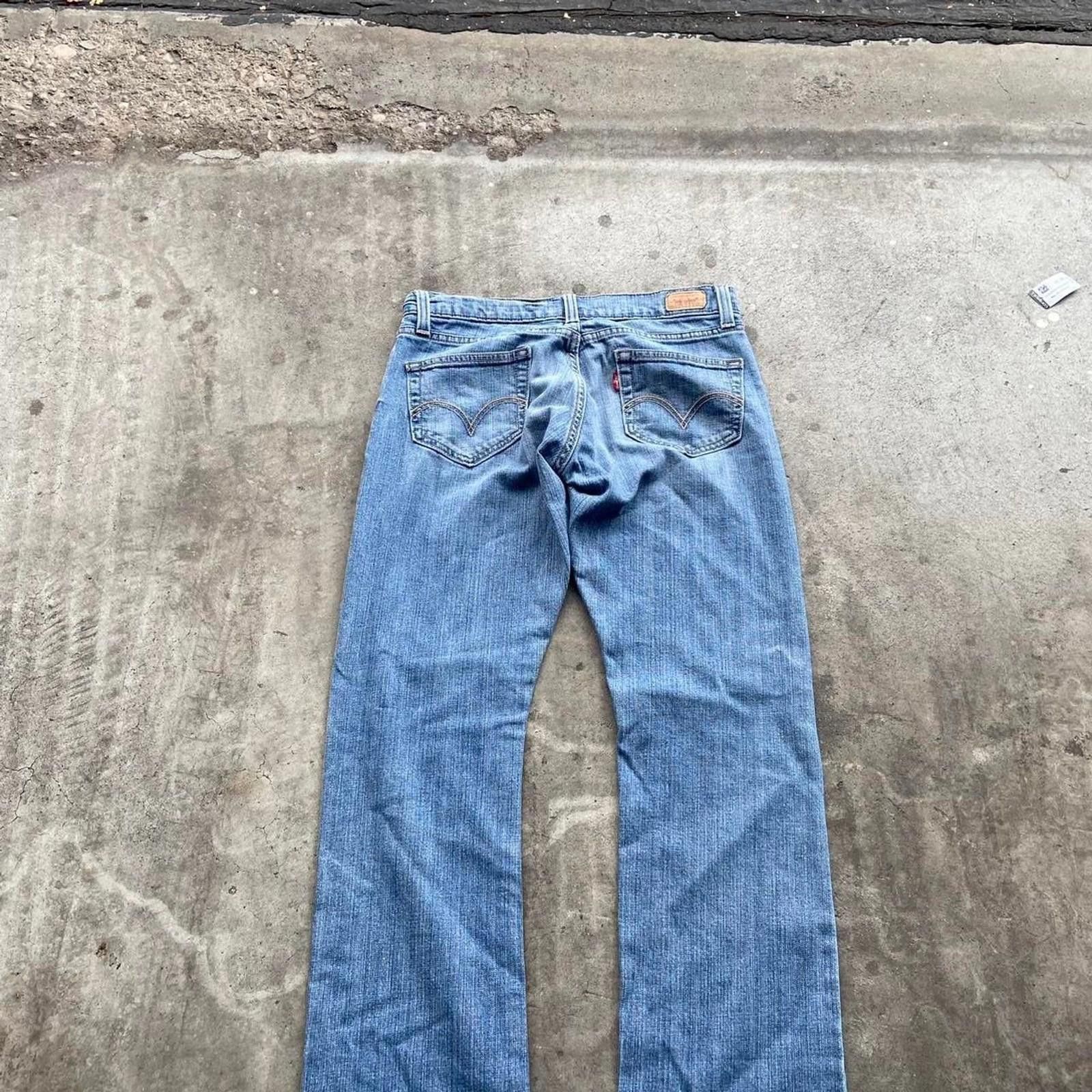 Levi's Womens Levis Tilted 505 Jeans Womens Size 7 Size US 32 / EU 48 - 4 Thumbnail