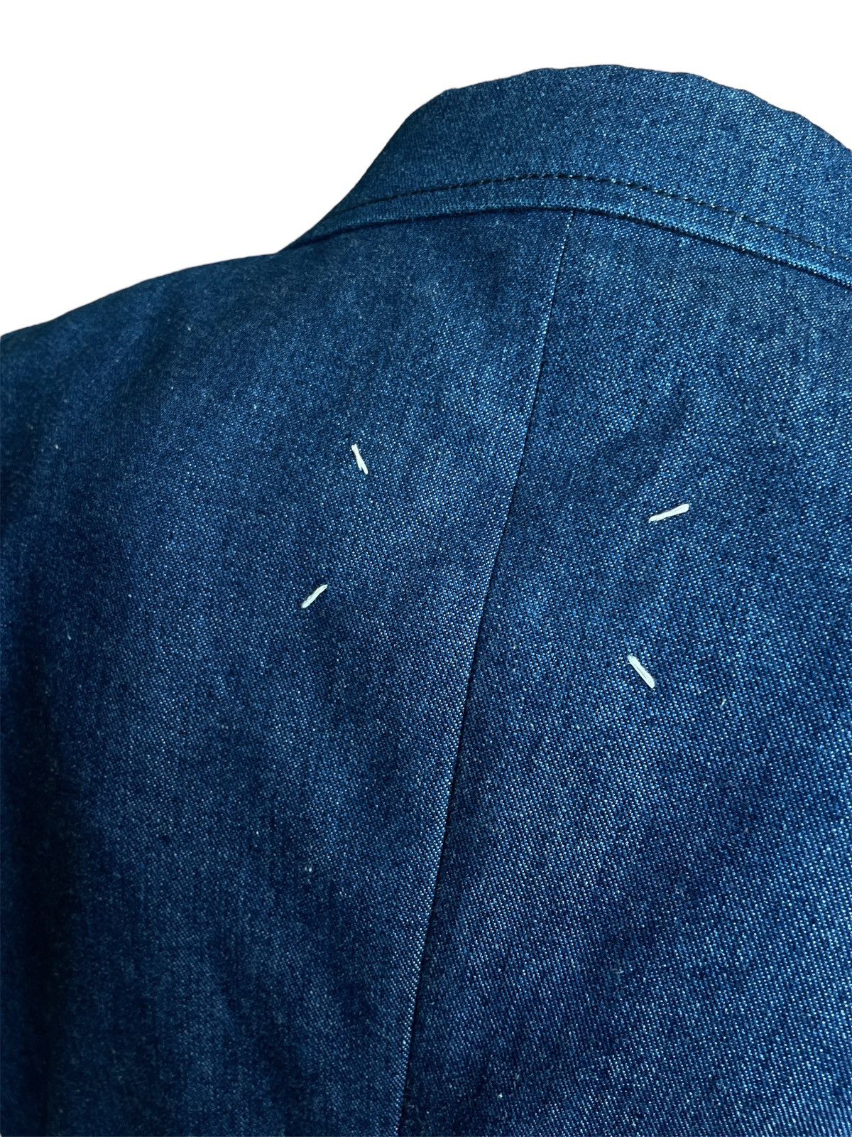 Maison Margiela Vintage Maison Margiela 1998-99 Rare Denim Button Coat Size US S / EU 44-46 / 1 - 3 Thumbnail