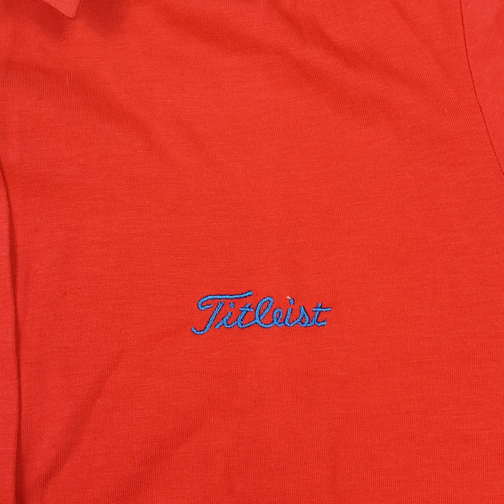 Titleist VINTAGE Titleist Polo Shirt Red Small Pocket Court Shirt 90s Preppy Golf Tennis Casual Men’s Boys Size US S / EU 44-46 / 1 - 4 Thumbnail