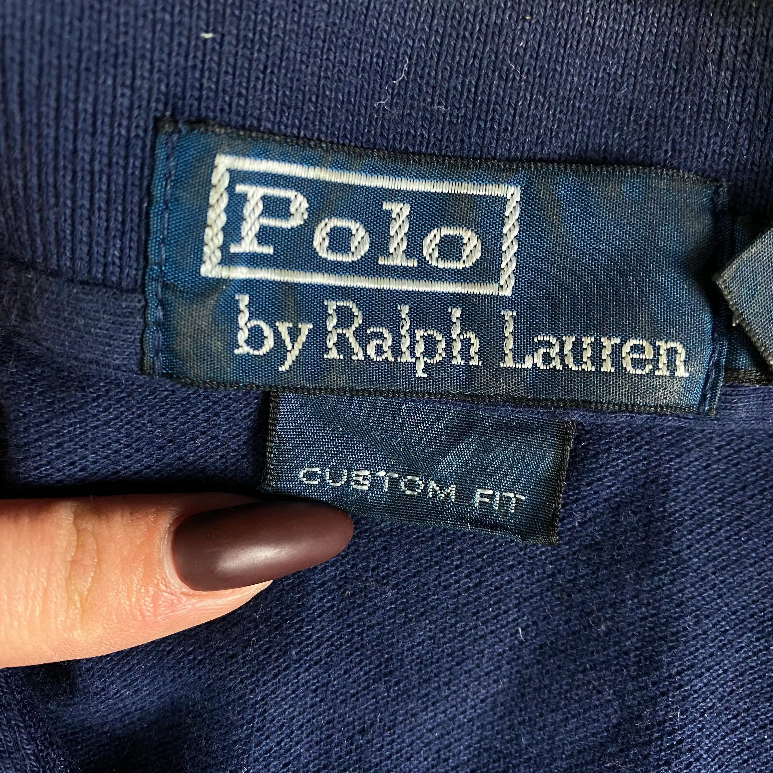 Polo Ralph Lauren × Ralph Lauren × Vintage Mens Polo Long Sleeve Ralph Lauren Vintage Size XL Size US XL / EU 56 / 4 - 4 Thumbnail