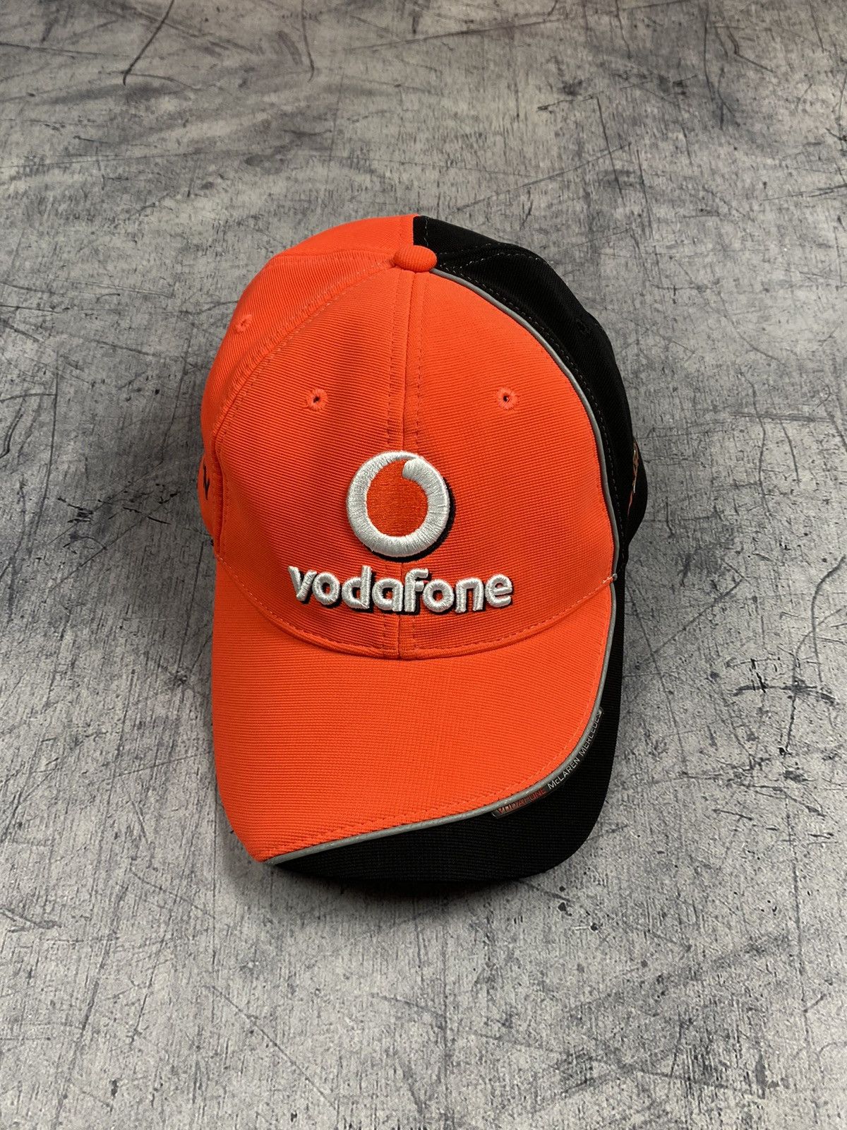 Malcolm McLaren Vodafone McLaren Mercedes Hamilton Jenson Racing Cap Size ONE SIZE - 3 Thumbnail