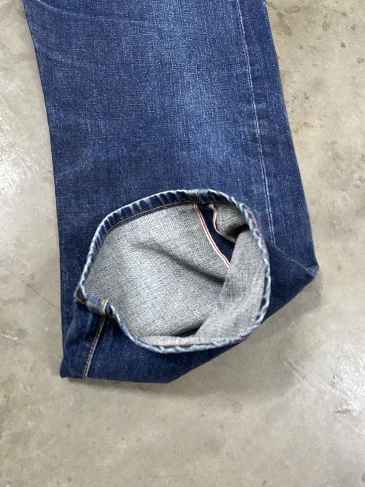 Edwin × Hysteric Glamour × Tornado Mart Baggy Jeans Japanese Edwin 4525 Selvedge Denim @235 Size US 30 / EU 46 - 5 Thumbnail