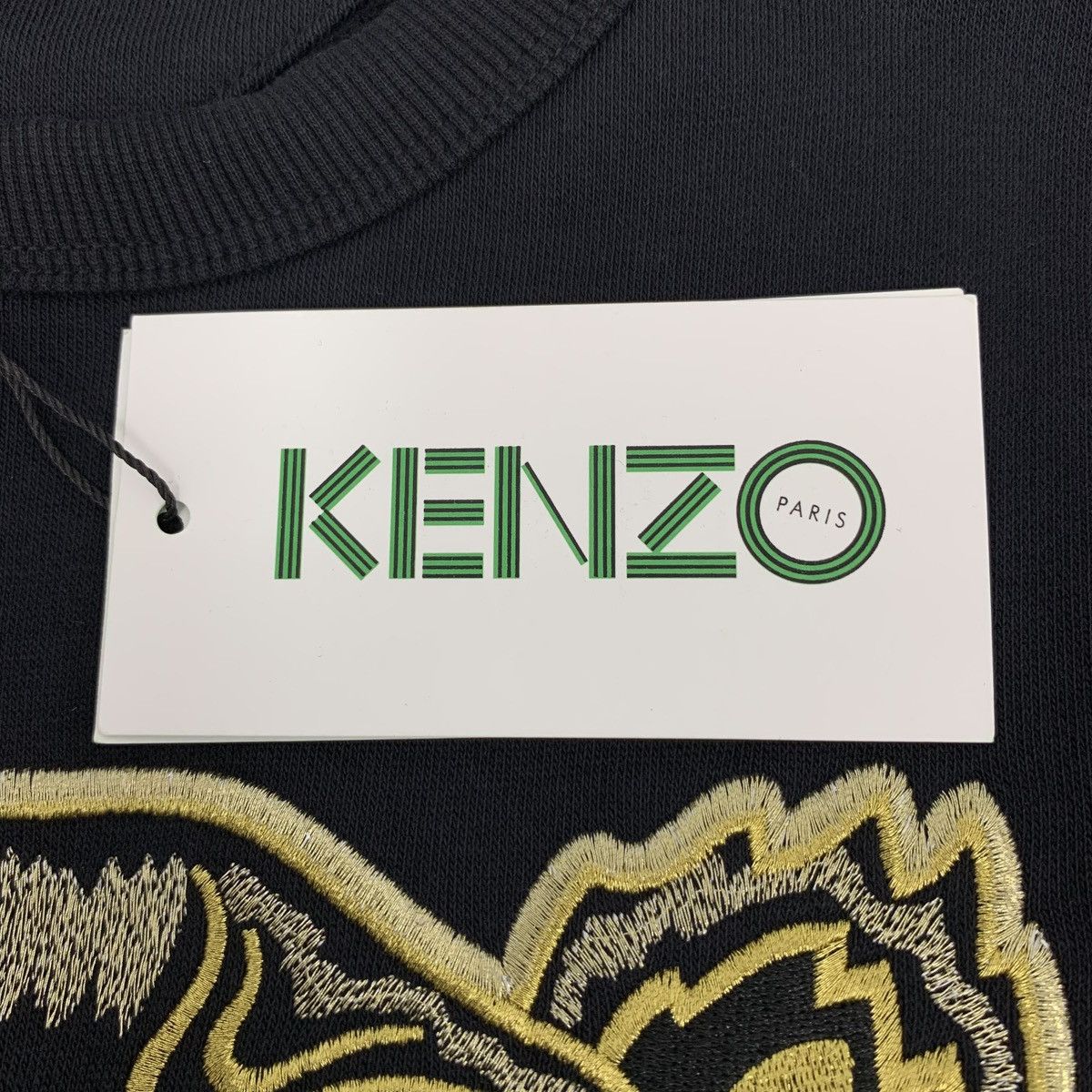Kenzo Kenzo Tiger Head Embroidered Long Sleeve Sweatshirt K26WX Size US M / EU 48-50 / 2 - 6 Thumbnail