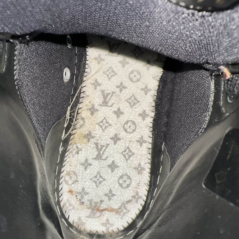 Louis Vuitton Louis Vuitton Rivoli Monogram Strass Sneakers - Size US 8 / EU 41 - 7 Thumbnail