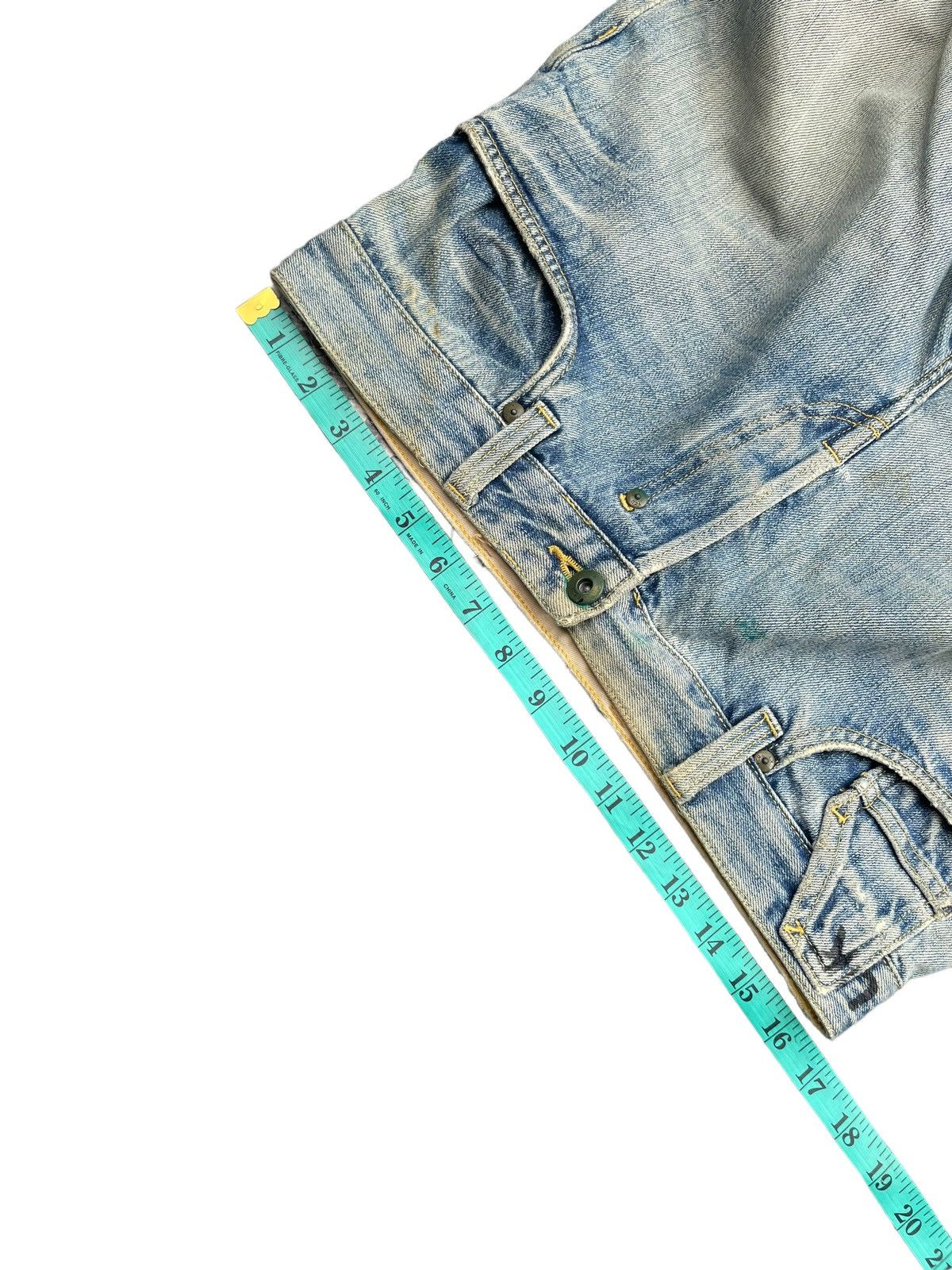 FCUK FCUK Faded & Distresed Denim Size US 33 - 22 Thumbnail