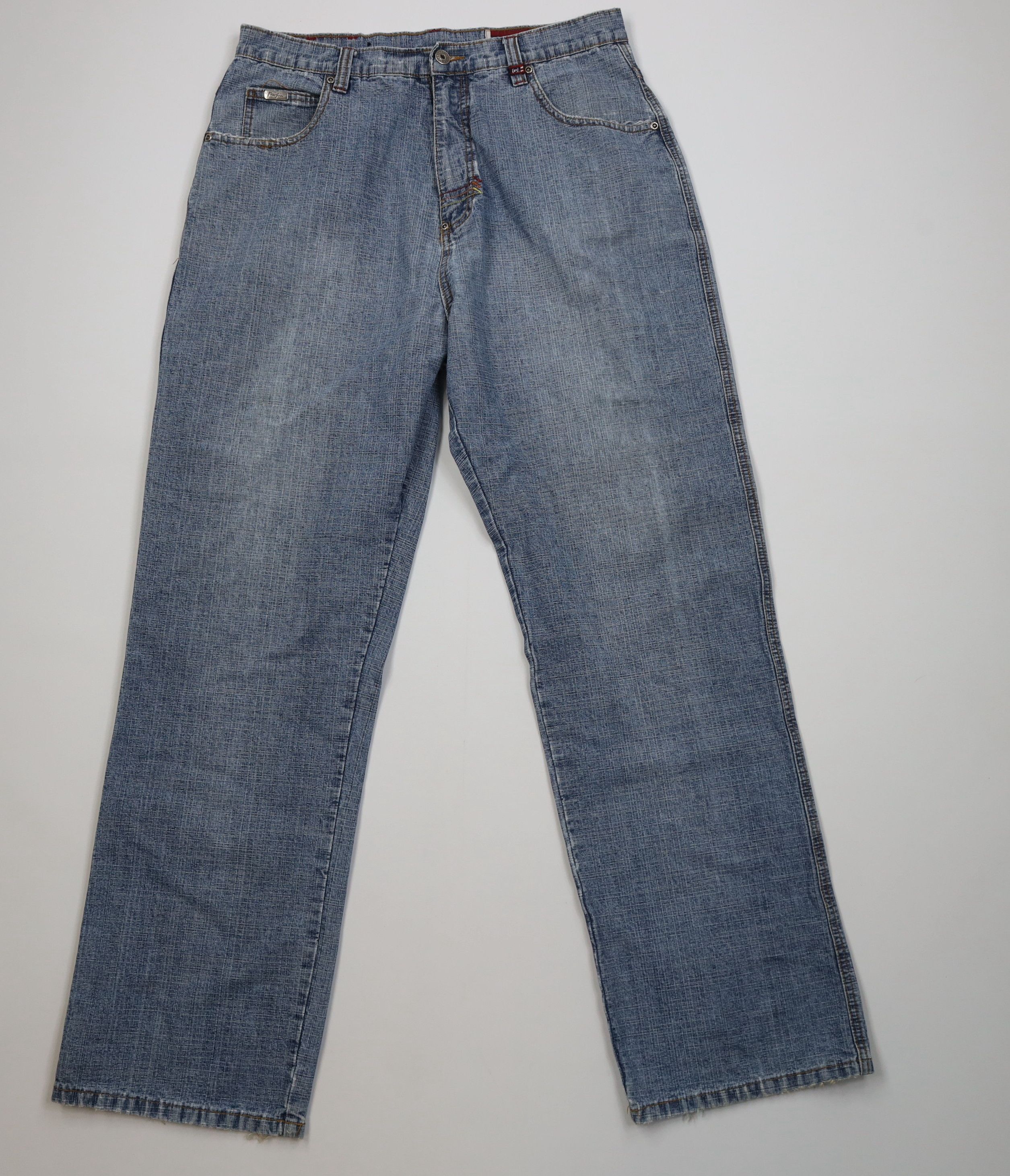 Phat Farm Vintage 90s Y2K Phat Farm Baggy Fit Wide Leg Denim Jeans Size US 34 / EU 50 - 1 Thumbnail