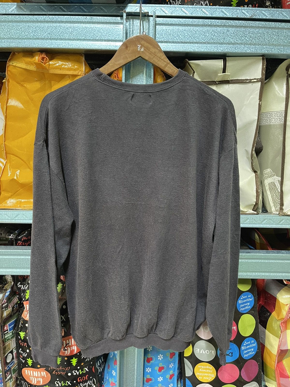 Michiko Koshino London × Vintage Vintage Michiko London Koshino Sweatshirt Black/Yellow Logo Size US L / EU 52-54 / 3 - 6 Thumbnail