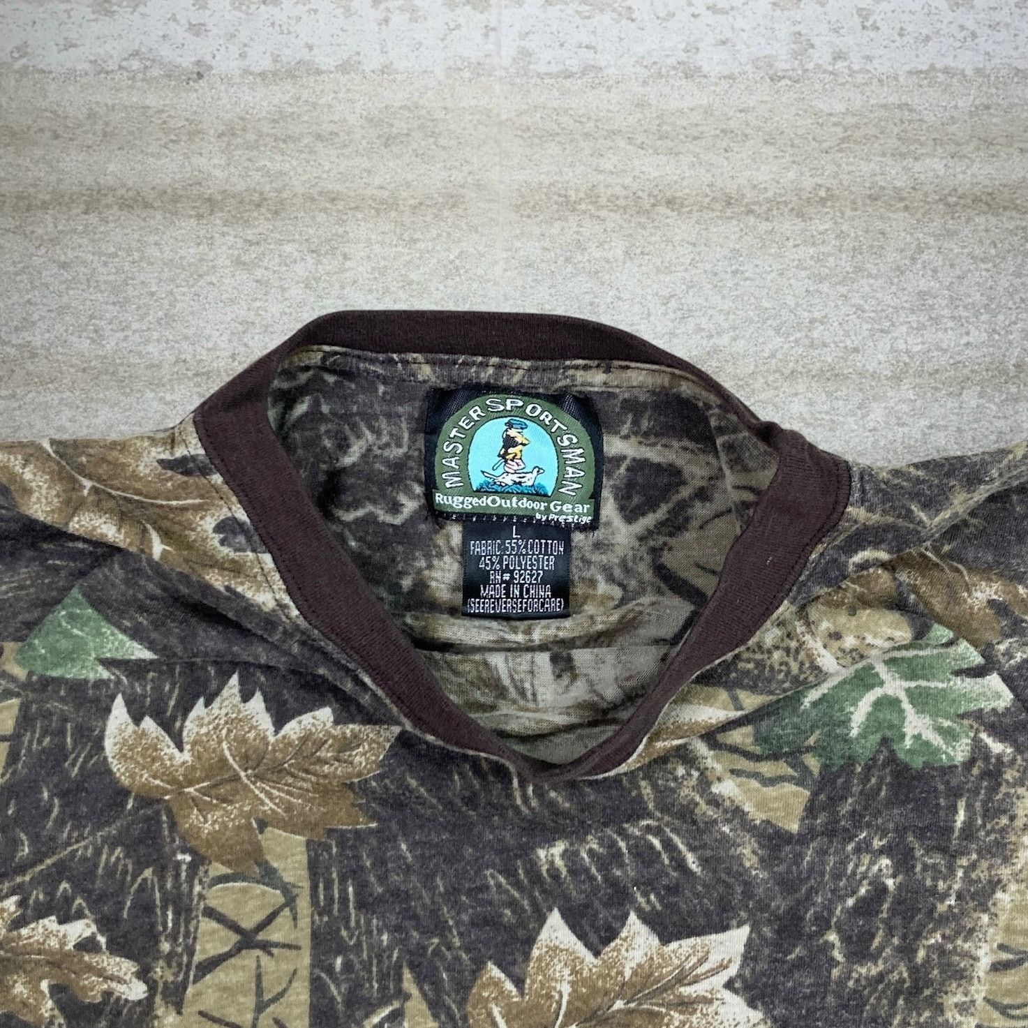 Vintage Vintage 90s Master Sportsman Shirt Mens L Camo Short Sleeve Size US L / EU 52-54 / 3 - 4 Thumbnail