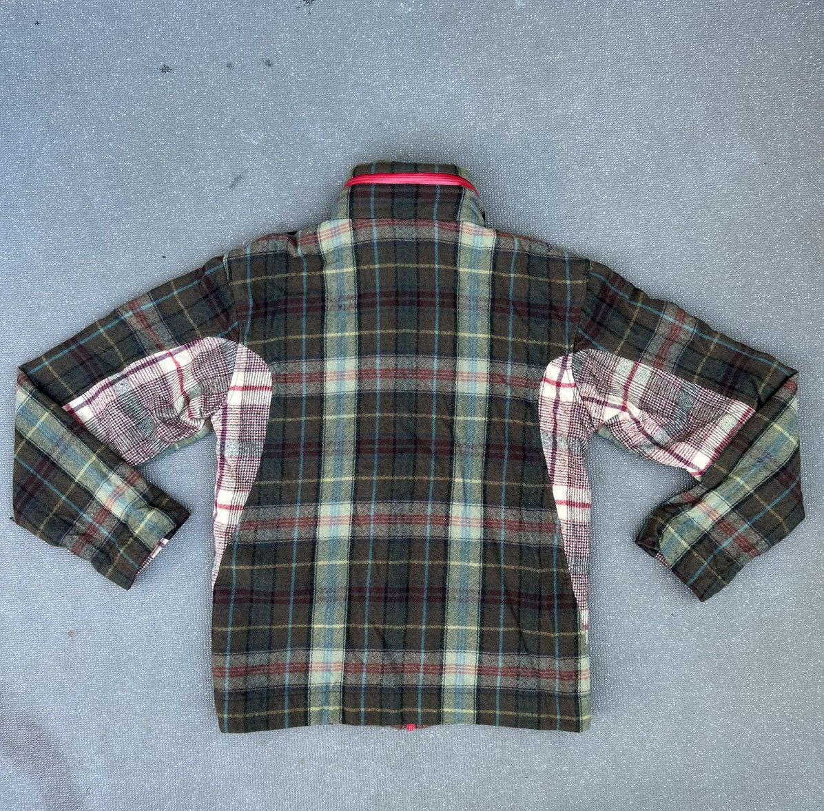 Comme des Garcons SHIRT Comme Des Garçons Shirt plaid technical jacket Size US XL / EU 56 / 4 - 2 Thumbnail