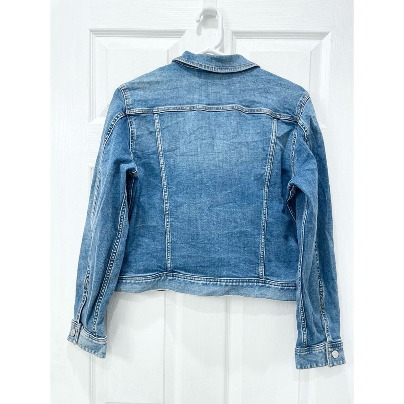 J.Crew J. Crew Denim Jacket Size M / US 6-8 / IT 42-44 - 2 Thumbnail