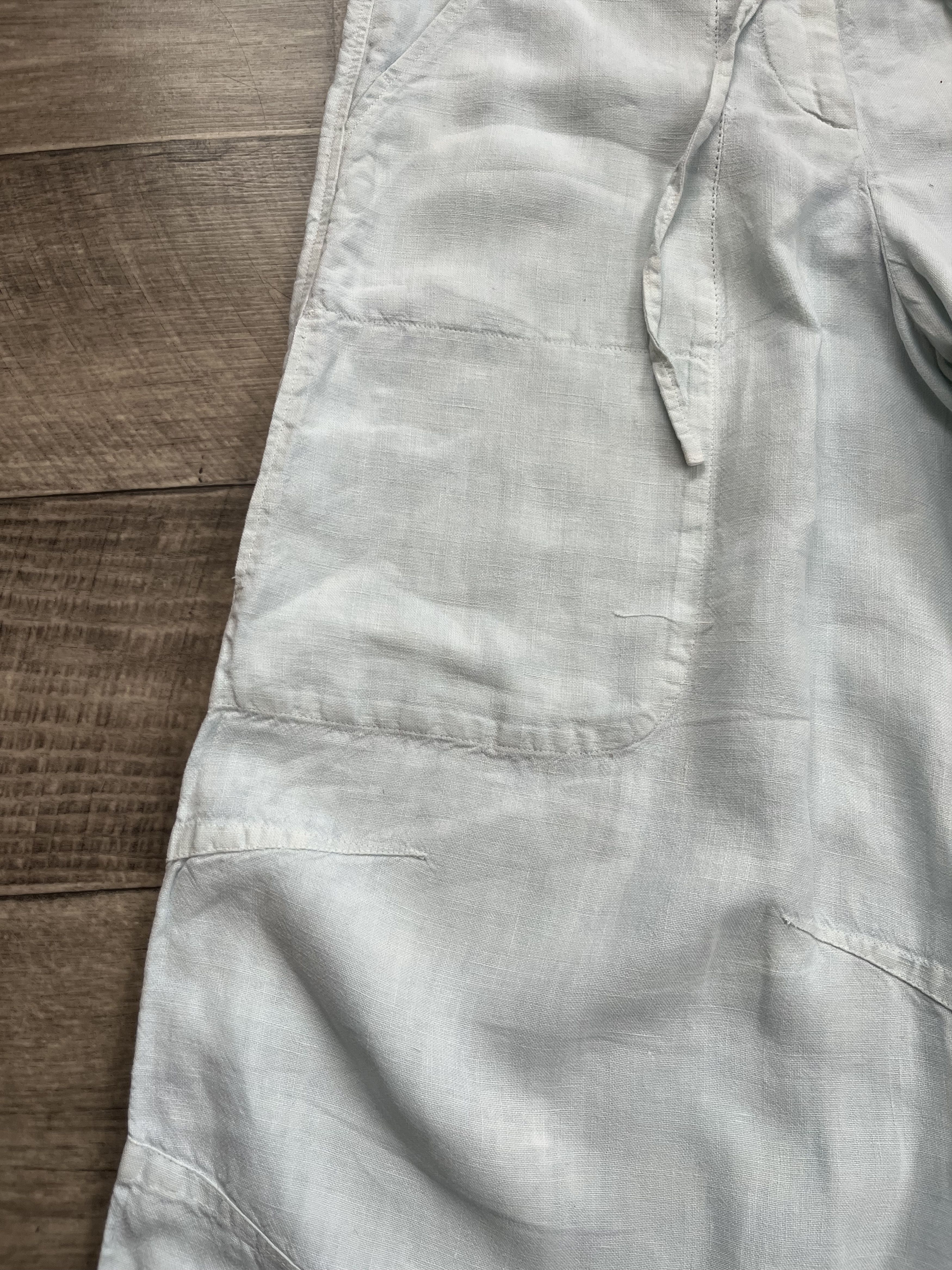 OSKA Oska Lagenlook Linen Balloon Pants Boxy Shirt Jacket S-M Size 30" / US 8 / IT 44 - 13 Thumbnail