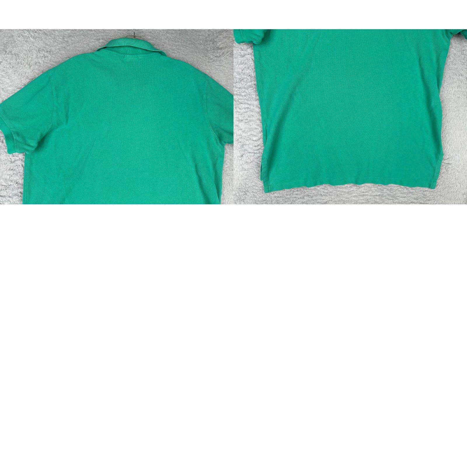 Ralph Lauren VINTAGE Polo Ralph Lauren Shirt Men Large Green 100% Cotton Custom Fit Pony READ Size US L / EU 52-54 / 3 - 9 Thumbnail