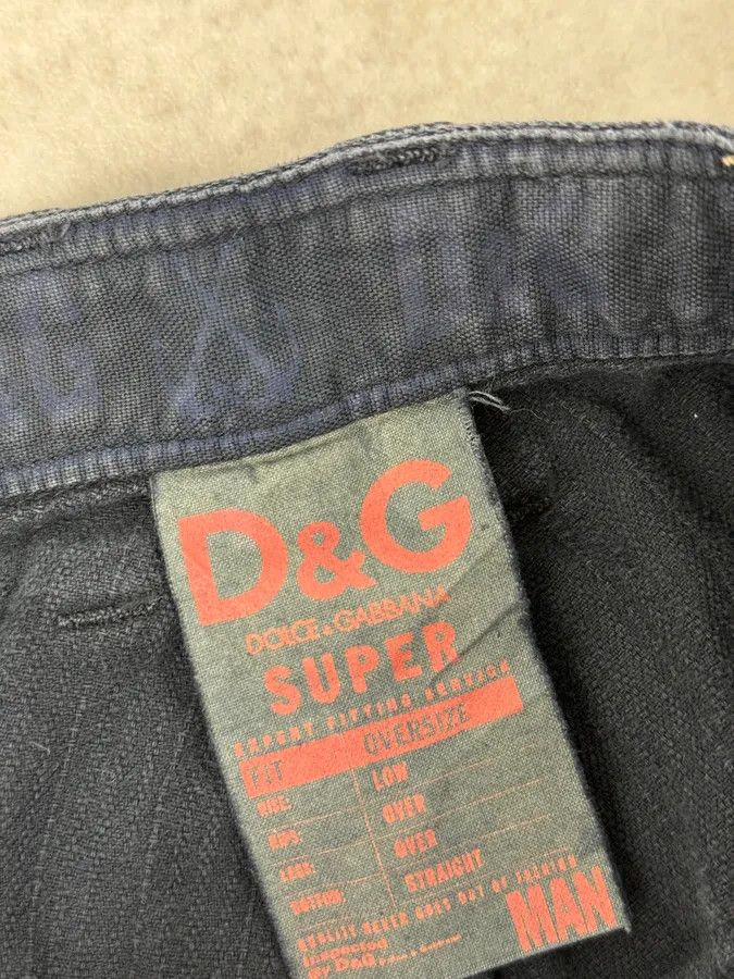 Dolce & Gabbana AW2006 Dolce & Gabbana Navy Multi-Pocket Cargo Pants Size 28" / US 6 / IT 42 - 11 Thumbnail