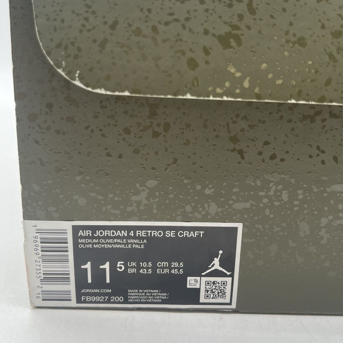 Jordan Brand Air Jordan 4 Craft Olive Size US 11.5 / EU 44-45 - 6 Thumbnail