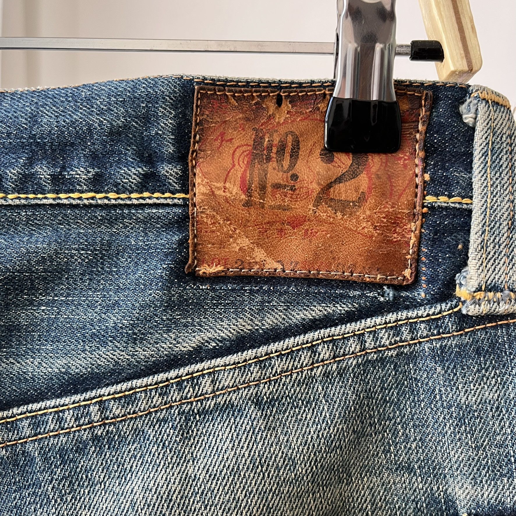 Evisu Size 30x29 Vintage Evis Daicock Selvedge Japanese Denim Size US 30 / EU 46 - 10 Thumbnail