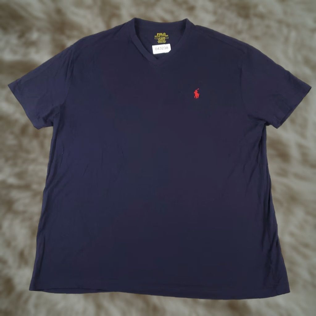 Ralph Lauren Ralph Lauren Men’s T-Shirt Large Blue Pony Logo Casual Short Sleeve Cotton Size US L / EU 52-54 / 3 - 1 Thumbnail