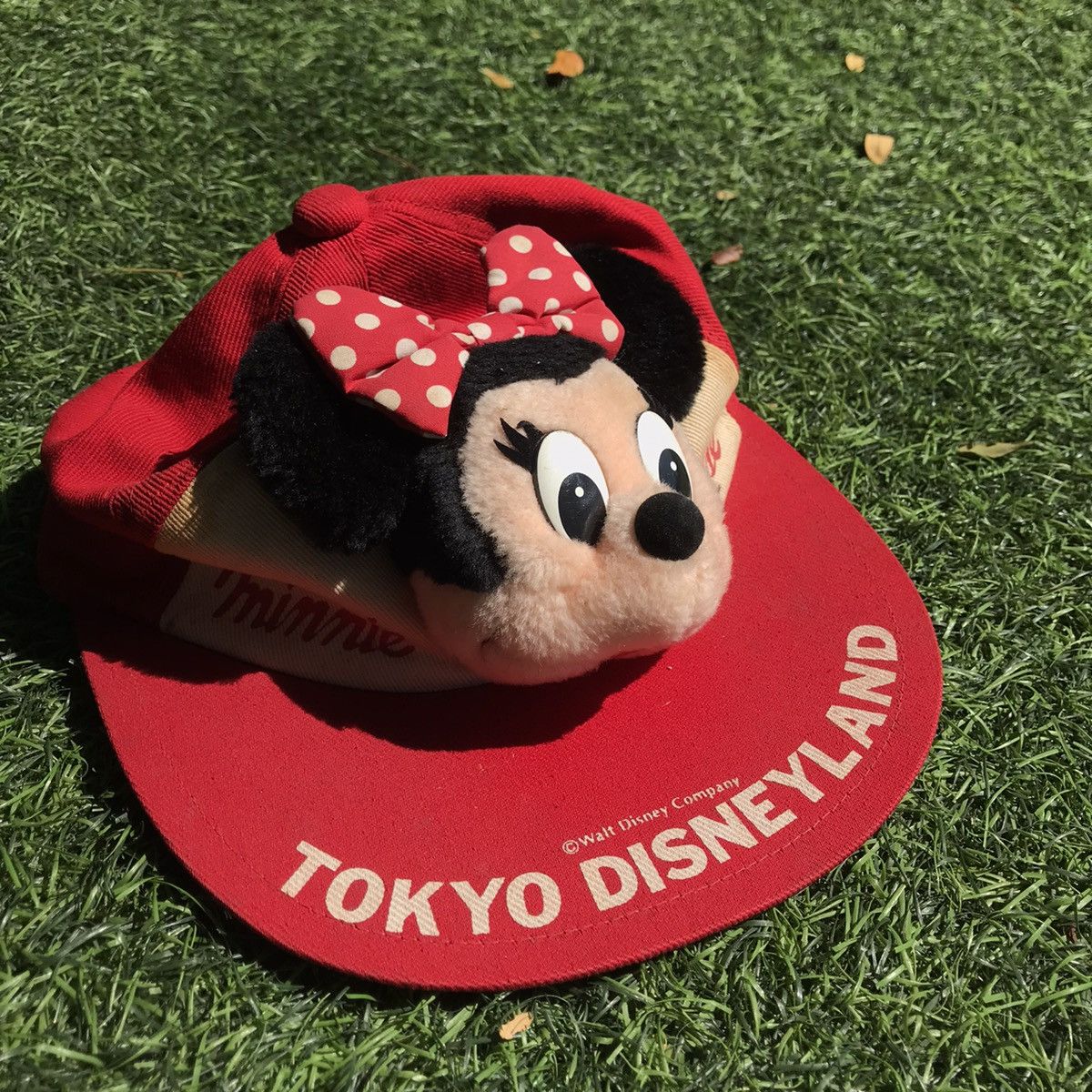 Disney × Mickey Mouse × Vintage VINTAGE MINI MOUSE FULLCAP 7 panel Tokyo disneyLand Made Size ONE SIZE - 7 Thumbnail
