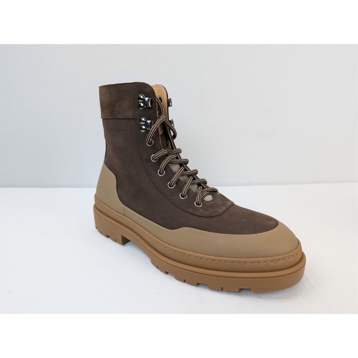 Brunello Cucinelli o1rshd1 Leather Boots in Brown Size US 9 / EU 42 - 3 Thumbnail