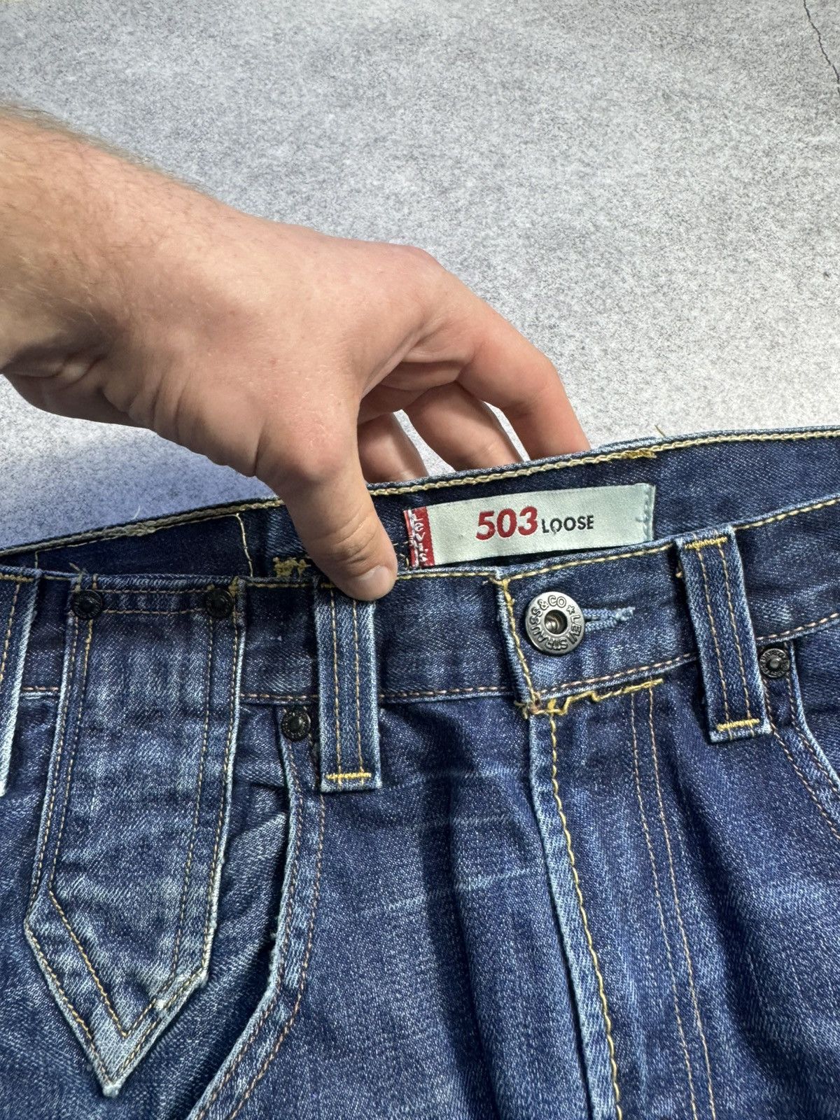 Levi's Vintage Archived Levis Engineered Buckle back Japan Hysteric Size US 30 / EU 46 - 9 Thumbnail