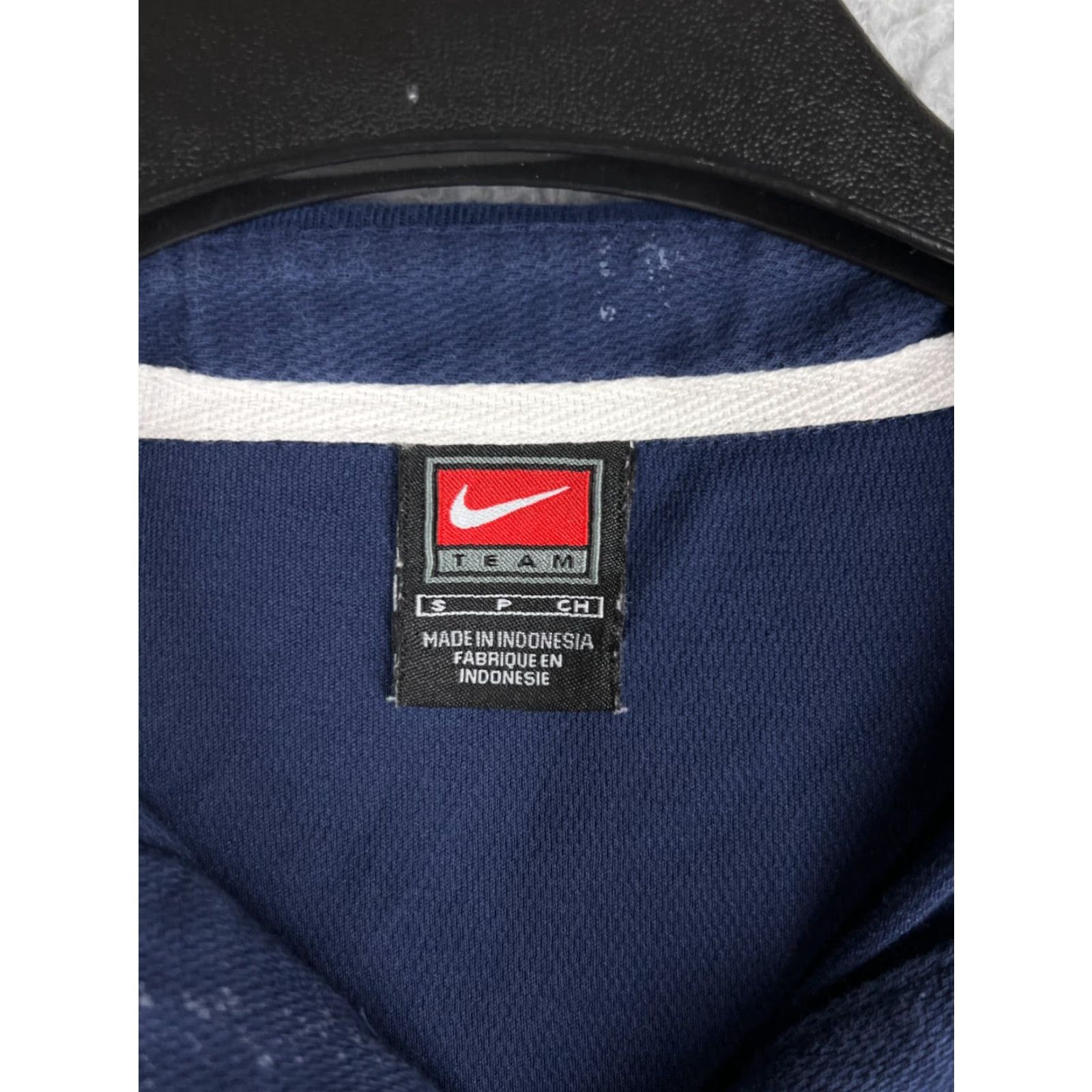 Nike Nike Polo Shirt Mens Small Navy Blue BYU Cotton Blend Size US S / EU 44-46 / 1 - 6 Thumbnail