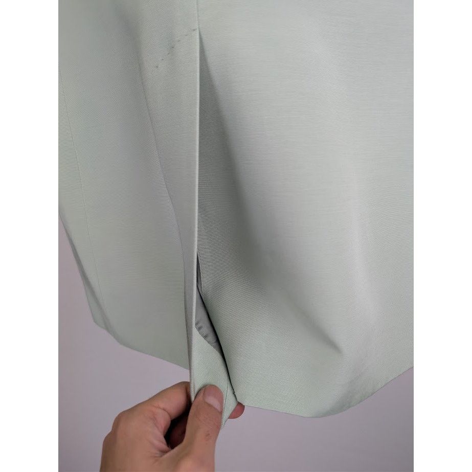 Tom Ford o1rshd1 Double Breasted Jacket in Light Green Size US M / EU 48-50 / 2 - 16 Thumbnail