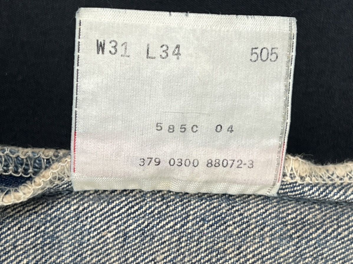 Levi's Vintage Clothing Levi’s 505 Vintage Jeans Made in USA W31 L34 Size US 31 - 6 Thumbnail